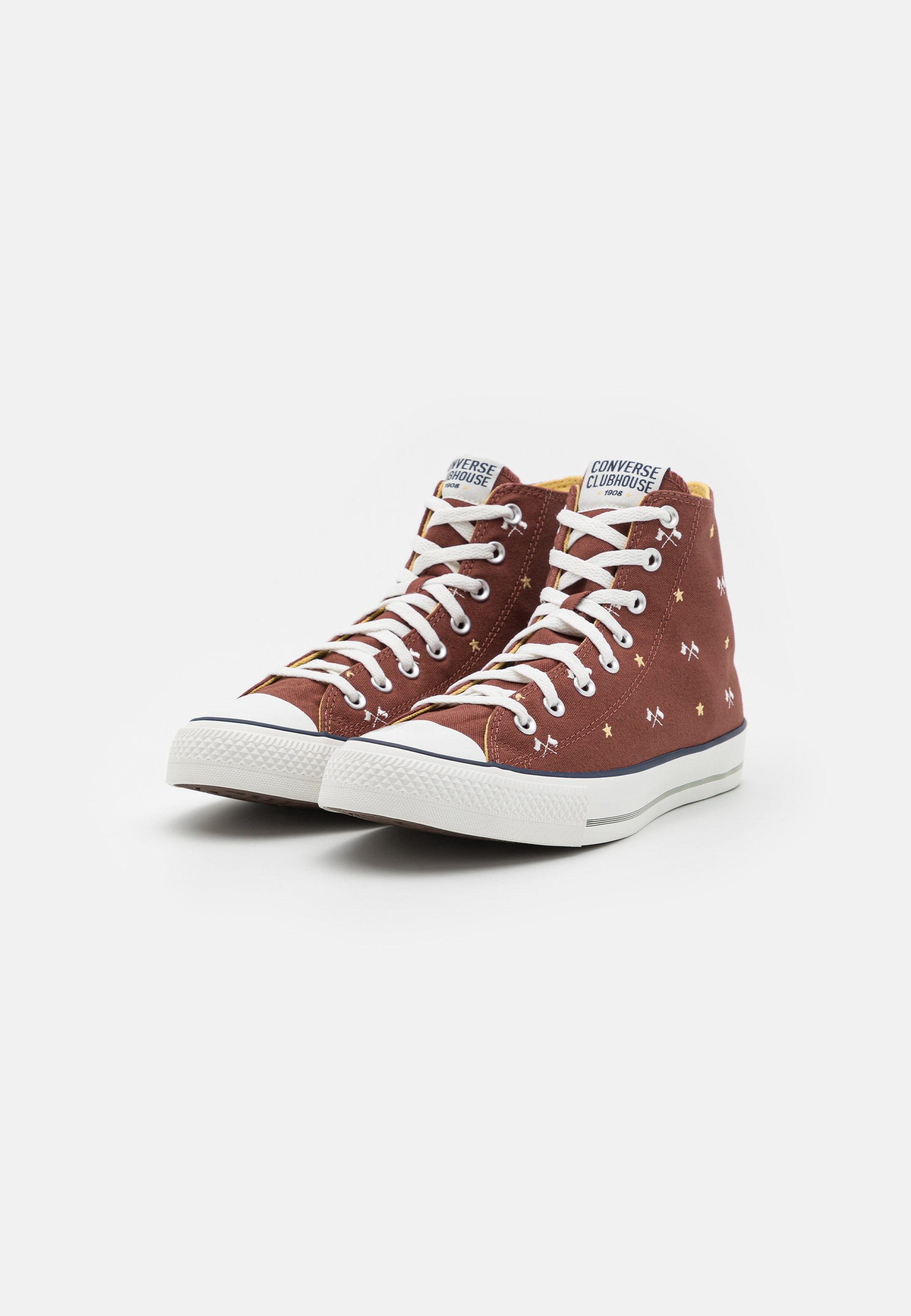 Converse CHUCK TAYLOR ALL STAR UNISEX - High-top trainers - red oak/egret/trailhead gold/brown