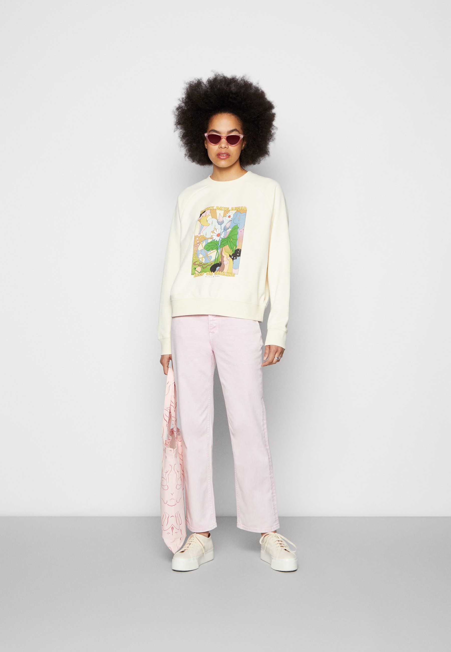 Scotch & Soda THE SKY STRAIGHT JEANS - Relaxed fit jeans - lilac