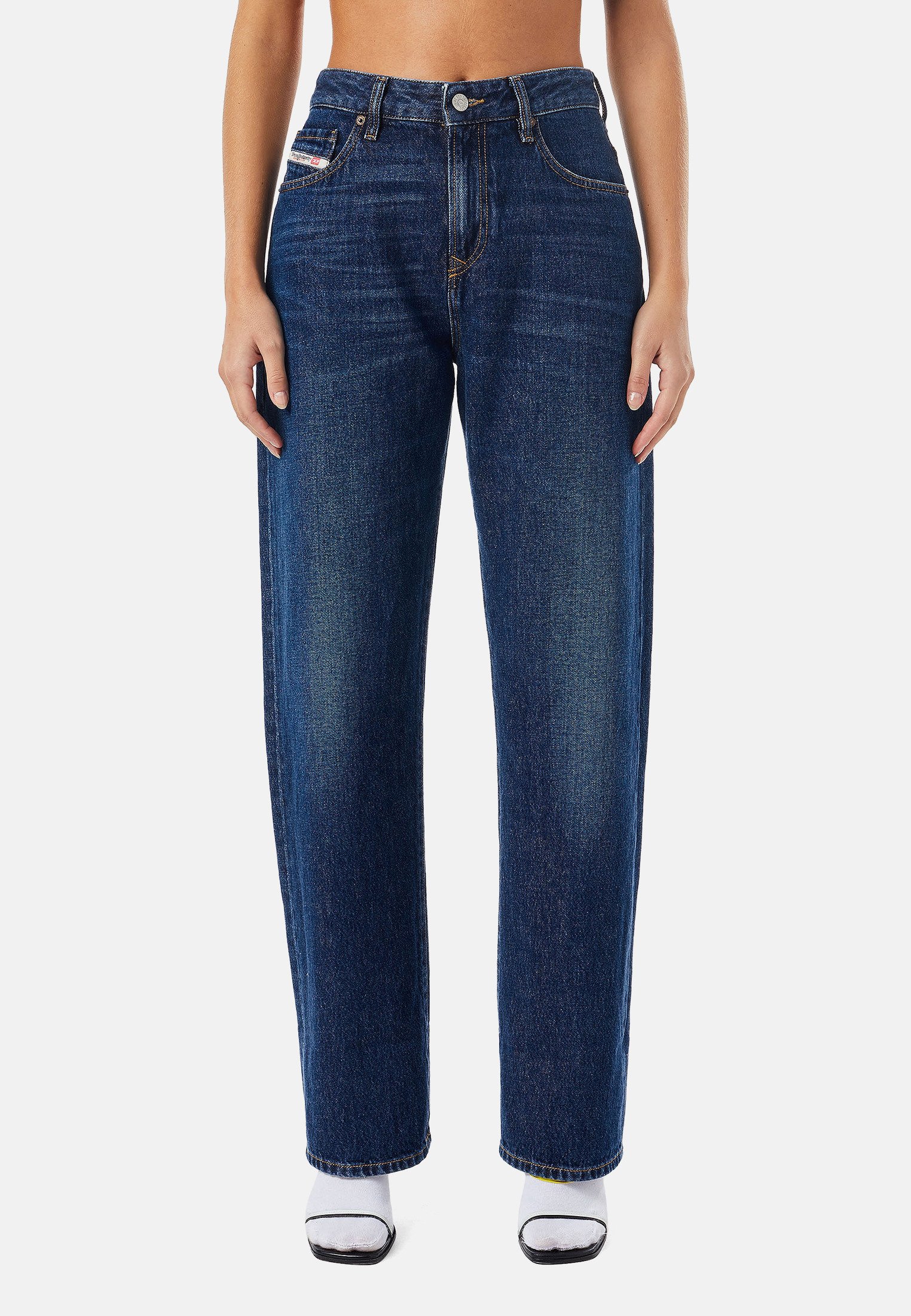Diesel Straight leg jeans - dark blue/blue denim