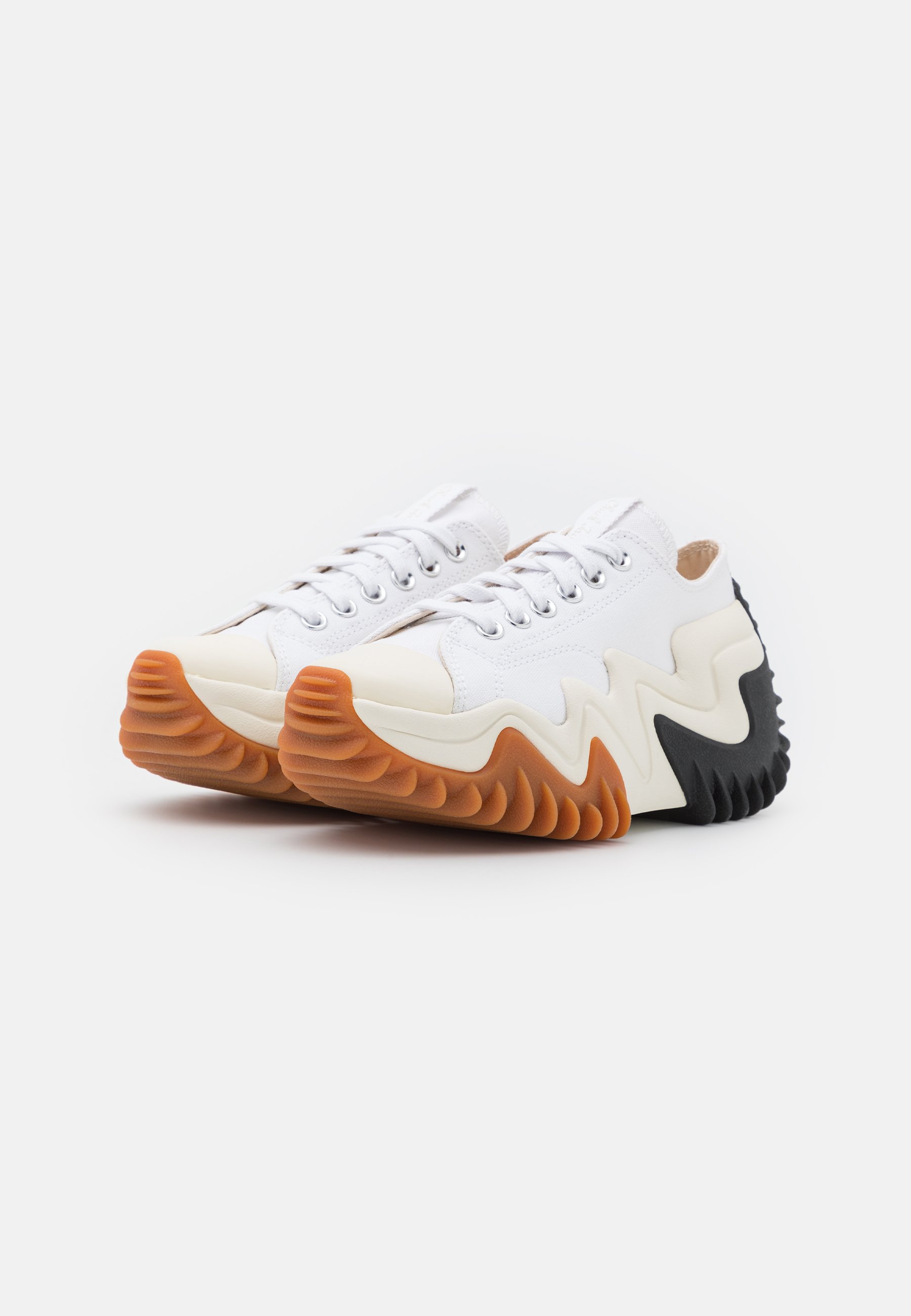 Converse RUN STAR MOTION PLATFORM UNISEX - Trainers - white/black/egret/white