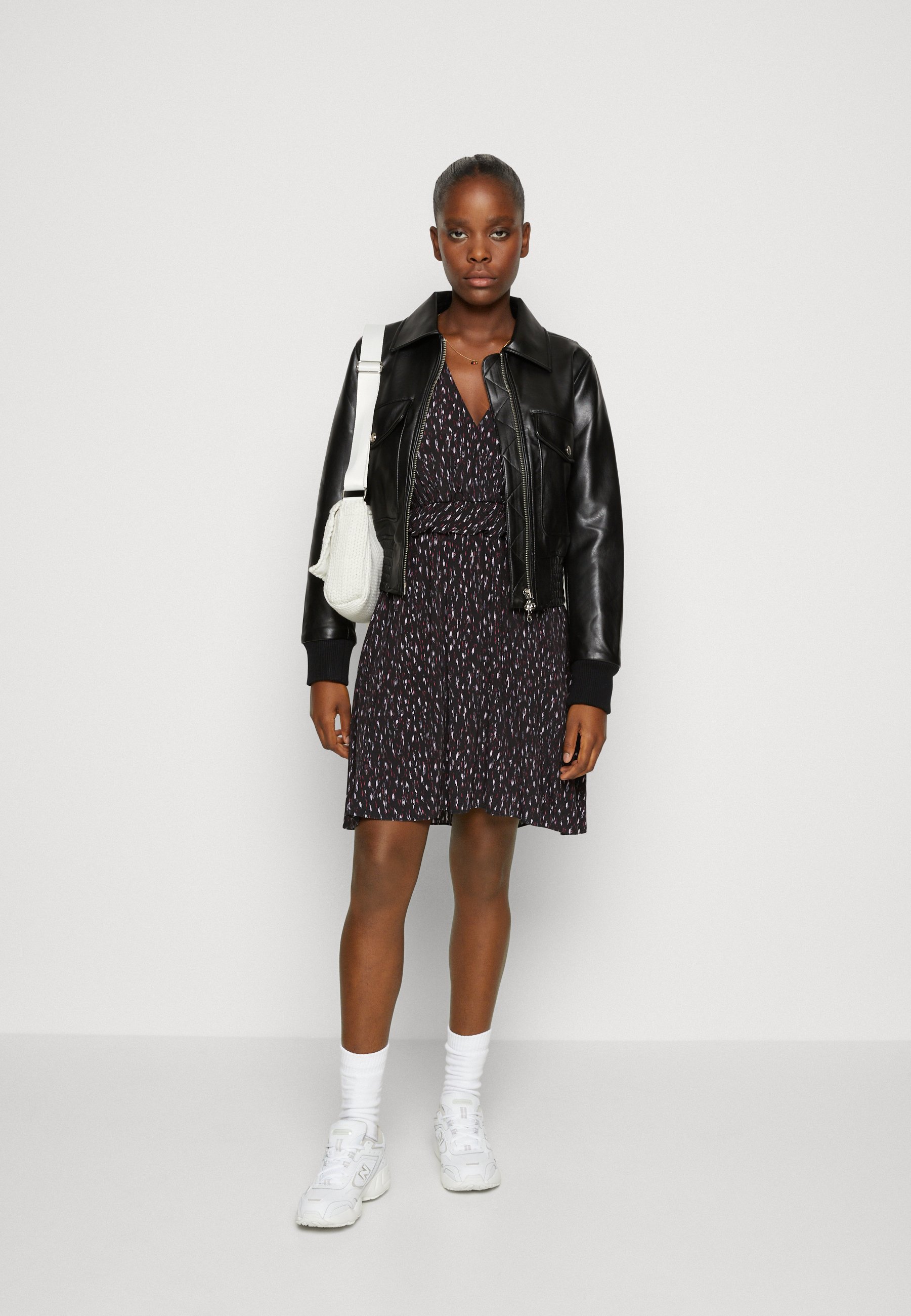 Scotch & Soda WRAPPED SHORT DRESS SET - Day dress - ikat rain/multi-coloured