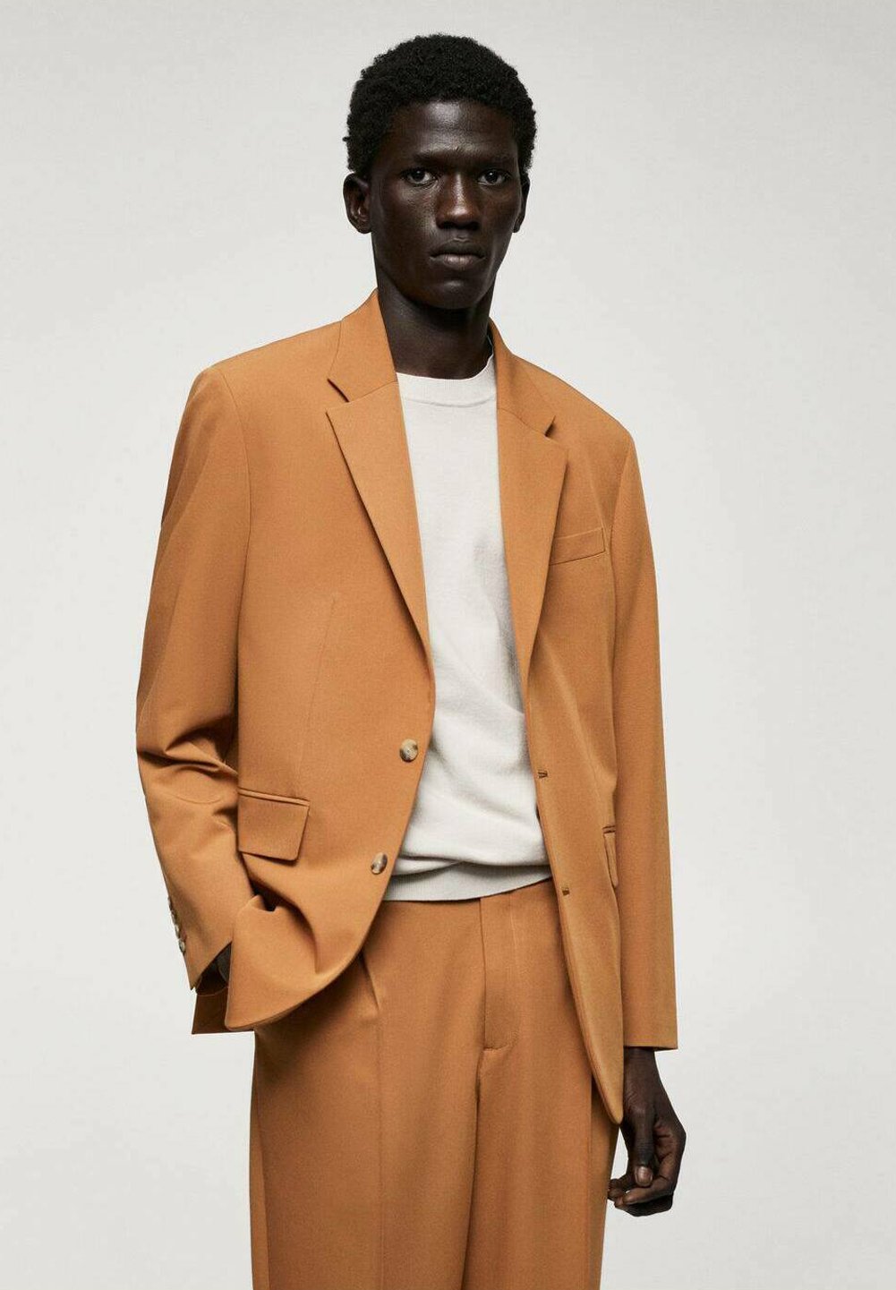 Mango MURPHY - Short coat - orange