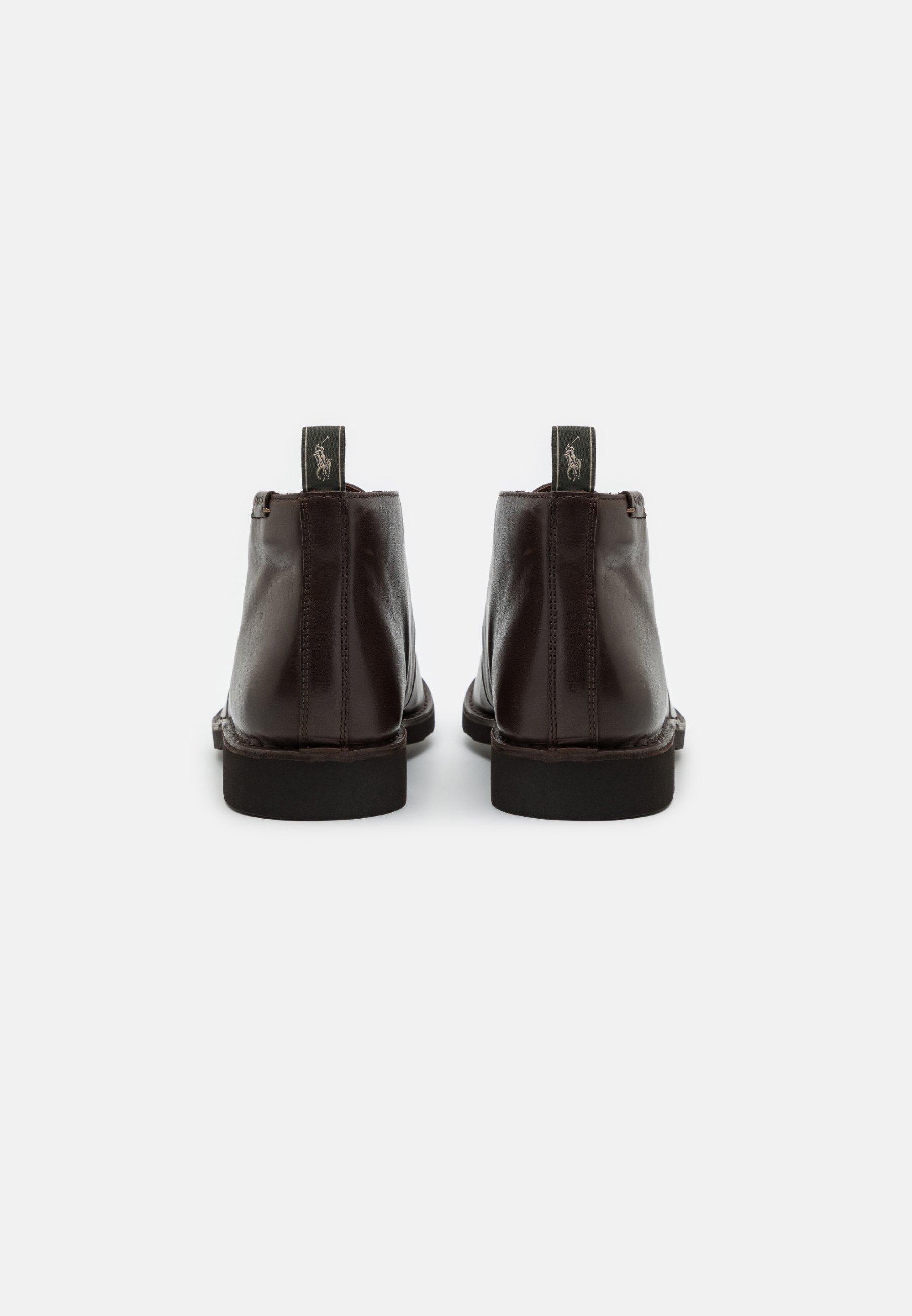 Polo Ralph Lauren TALAN CHUKKA BOOTS MID CUT BOOT - Lace-ups - dark brown/brown
