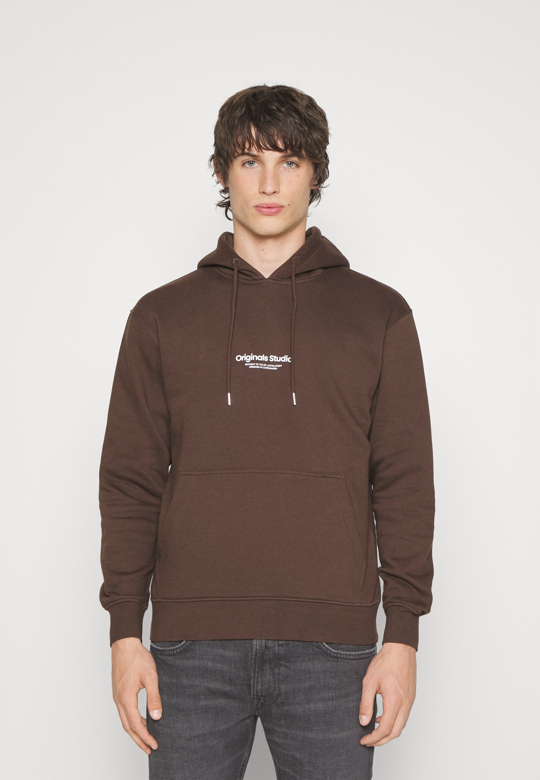 Jack &Jones JORVESTERBRO NOOS - Hoodie - chocolate brown/brown