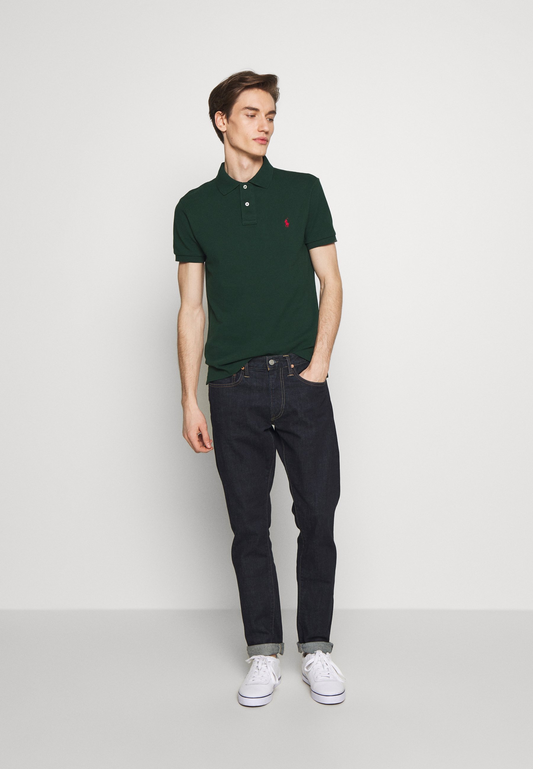 Polo Ralph Lauren SHORT SLEEVE - Polo shirt - college green/green