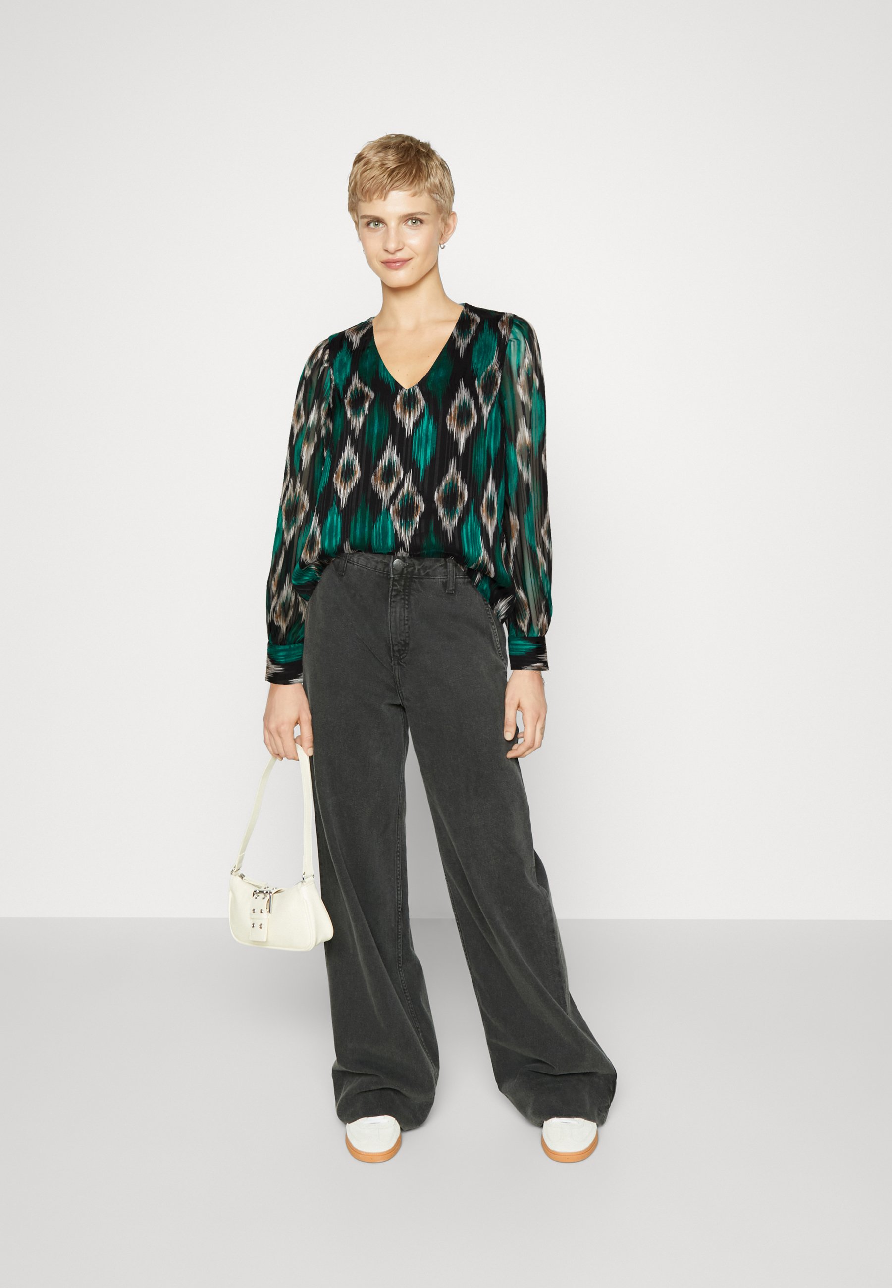 Vero Moda VMEDNA - Blouse - black