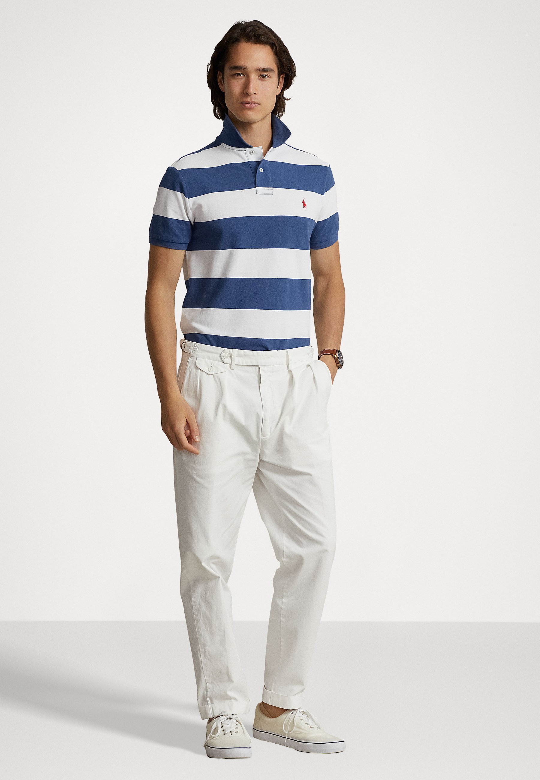 Polo Ralph Lauren SHORT SLEEVE - Polo shirt - old royal/white/white