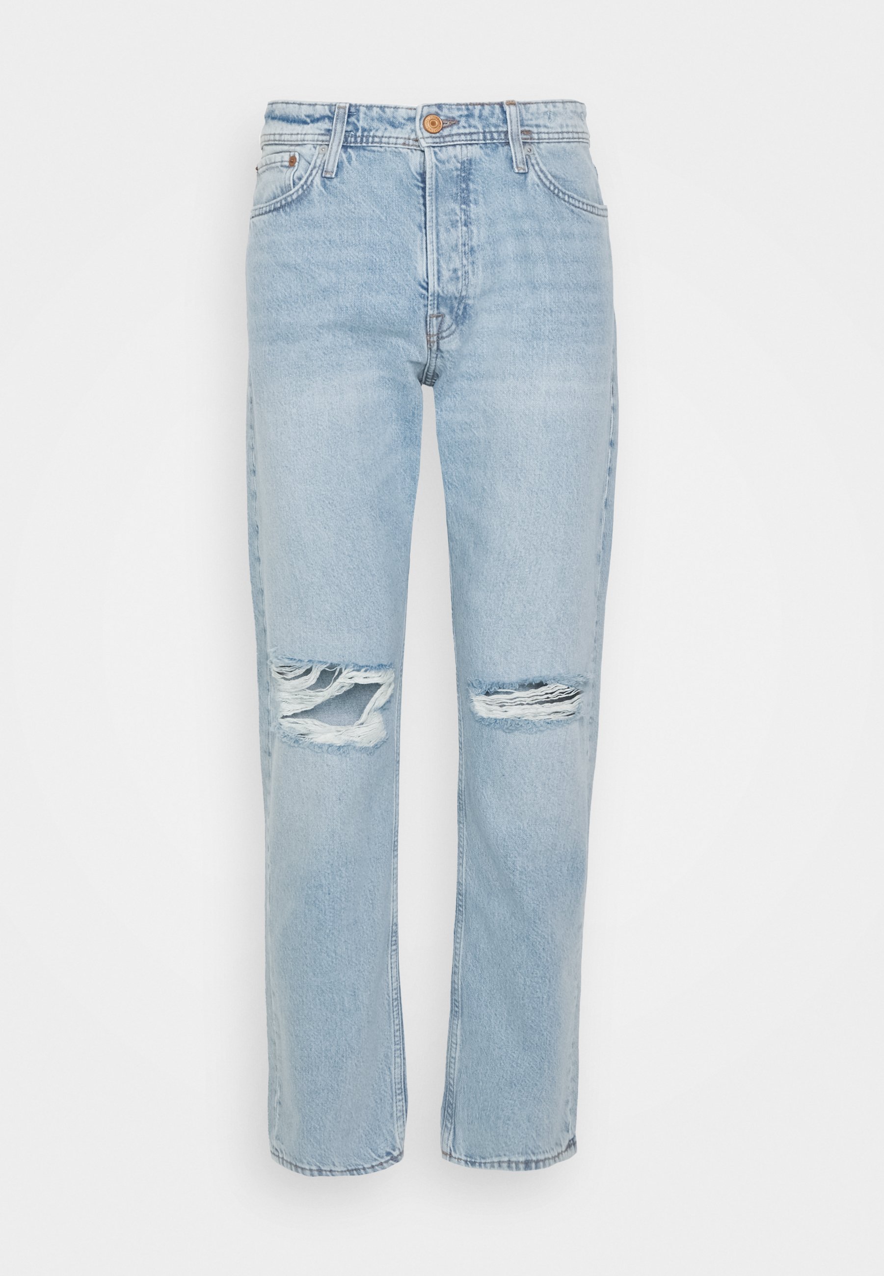 Jack &Jones JJICHRIS ORIGINAL - Straight leg jeans - blue denim/light-blue denim