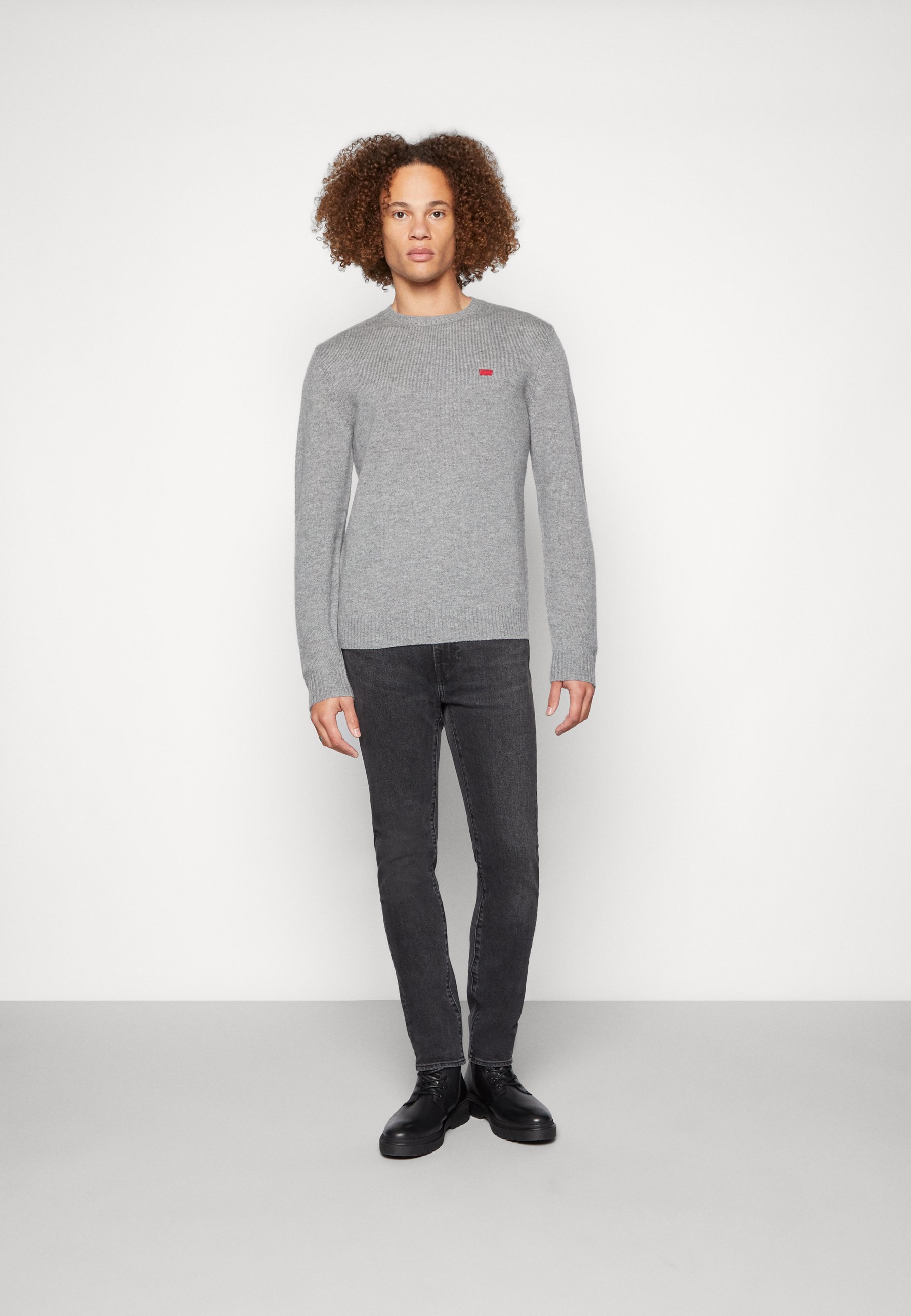Levi's® ORIGINAL - Jumper - mid tone grey heather/mottled grey