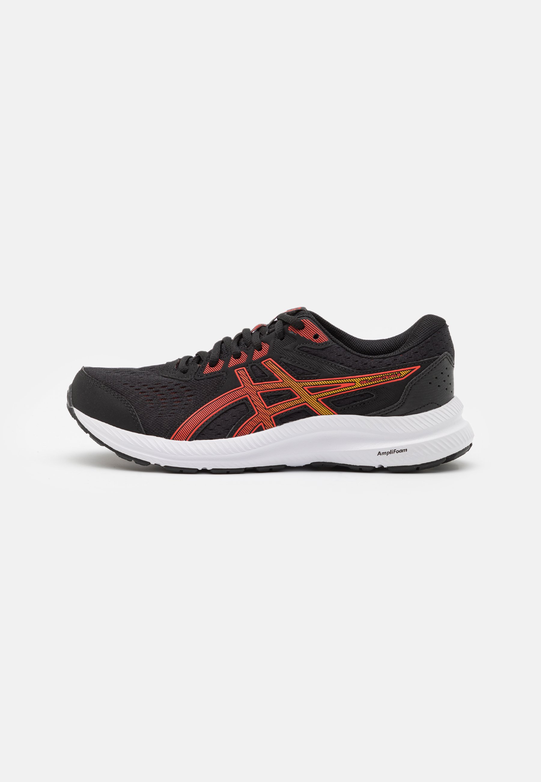 ASICS GEL-CONTEND 8 - Neutral running shoes - black/cherry tomato/black