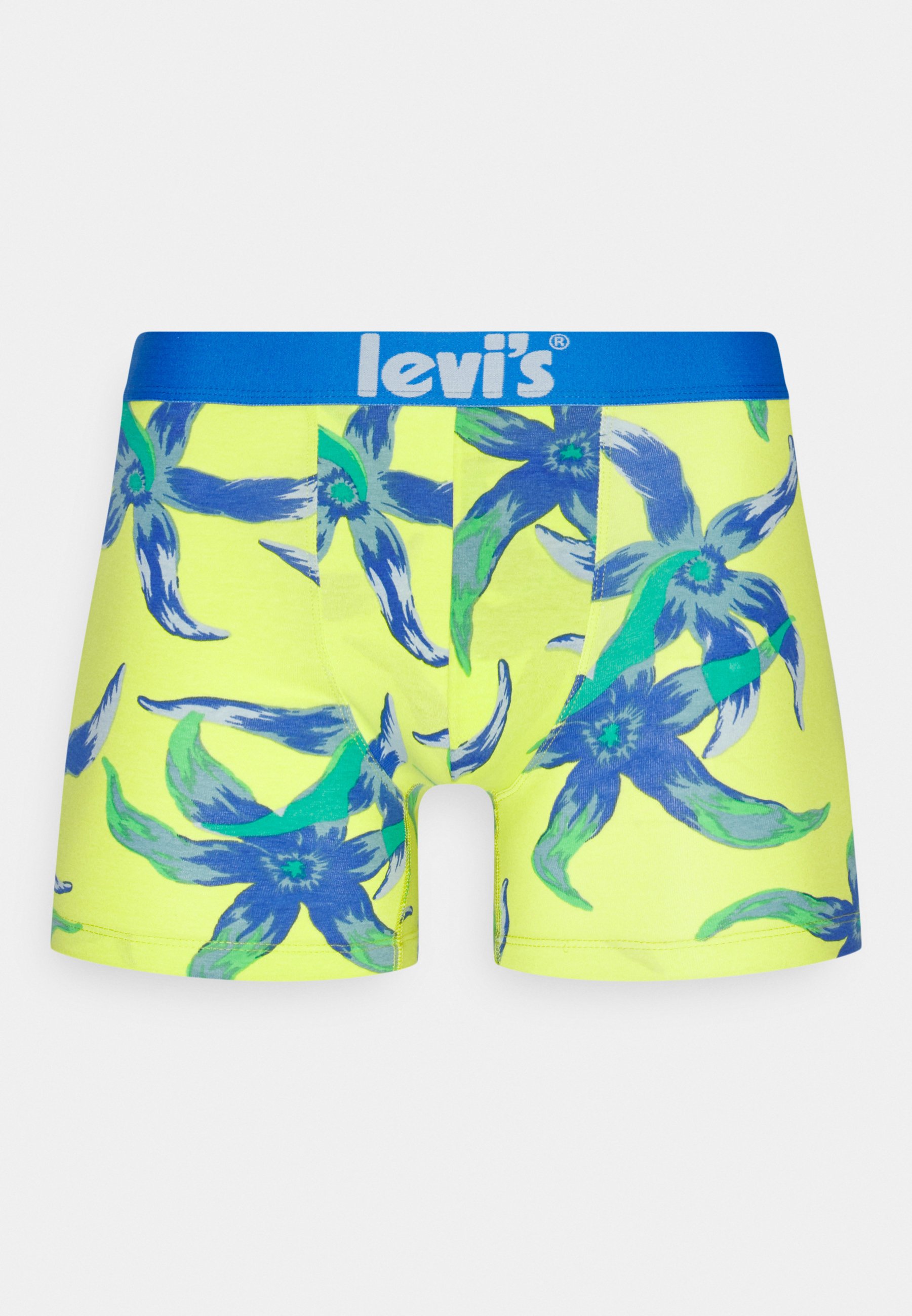 Levi's® SEVENTIES FLOWER BOXER BRIEF 2 PACK - Pants - palace blue/yellow/blue