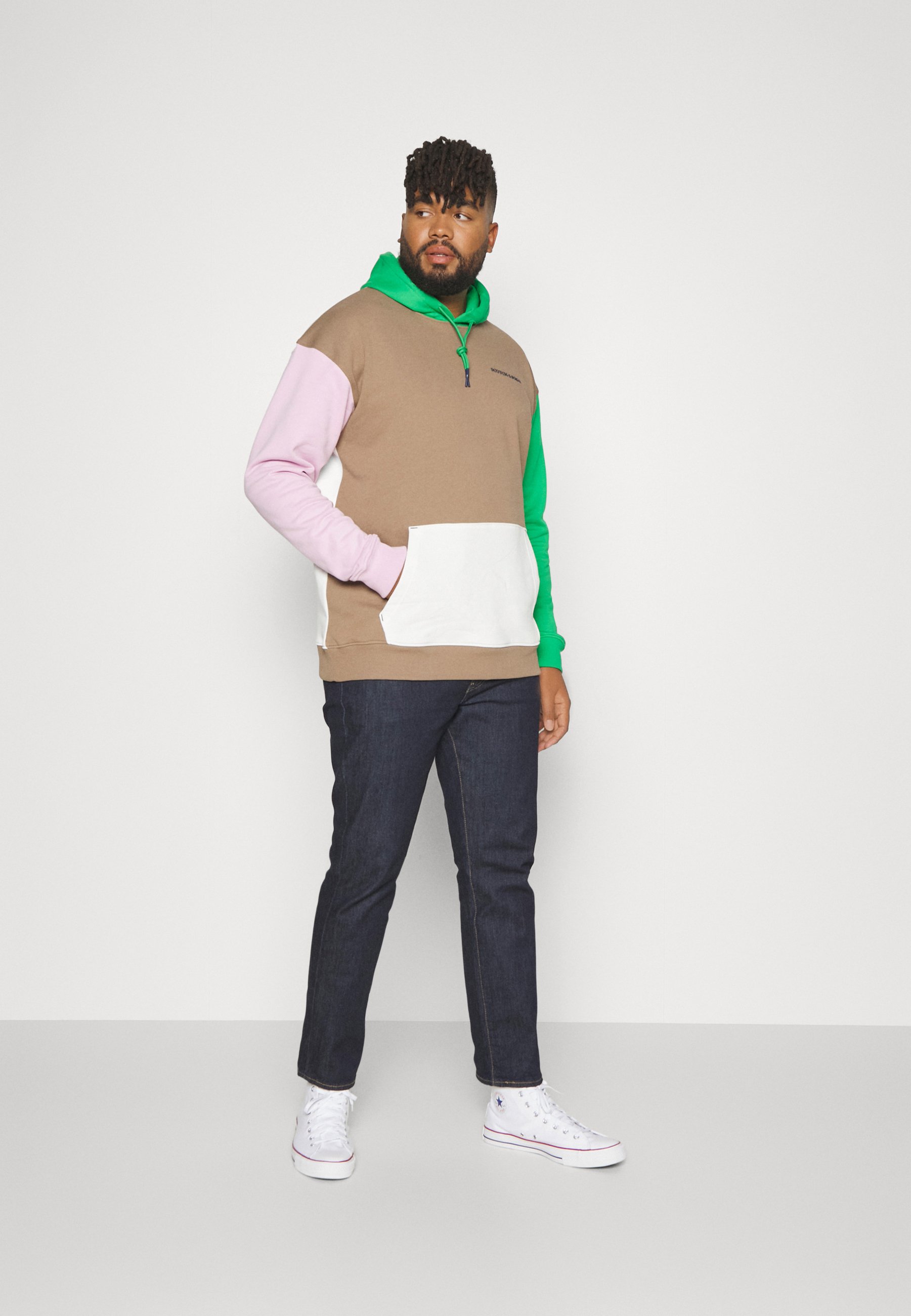 Scotch & Soda PLUS HOODIE UNISEX  - Sweatshirt - multi-coloured