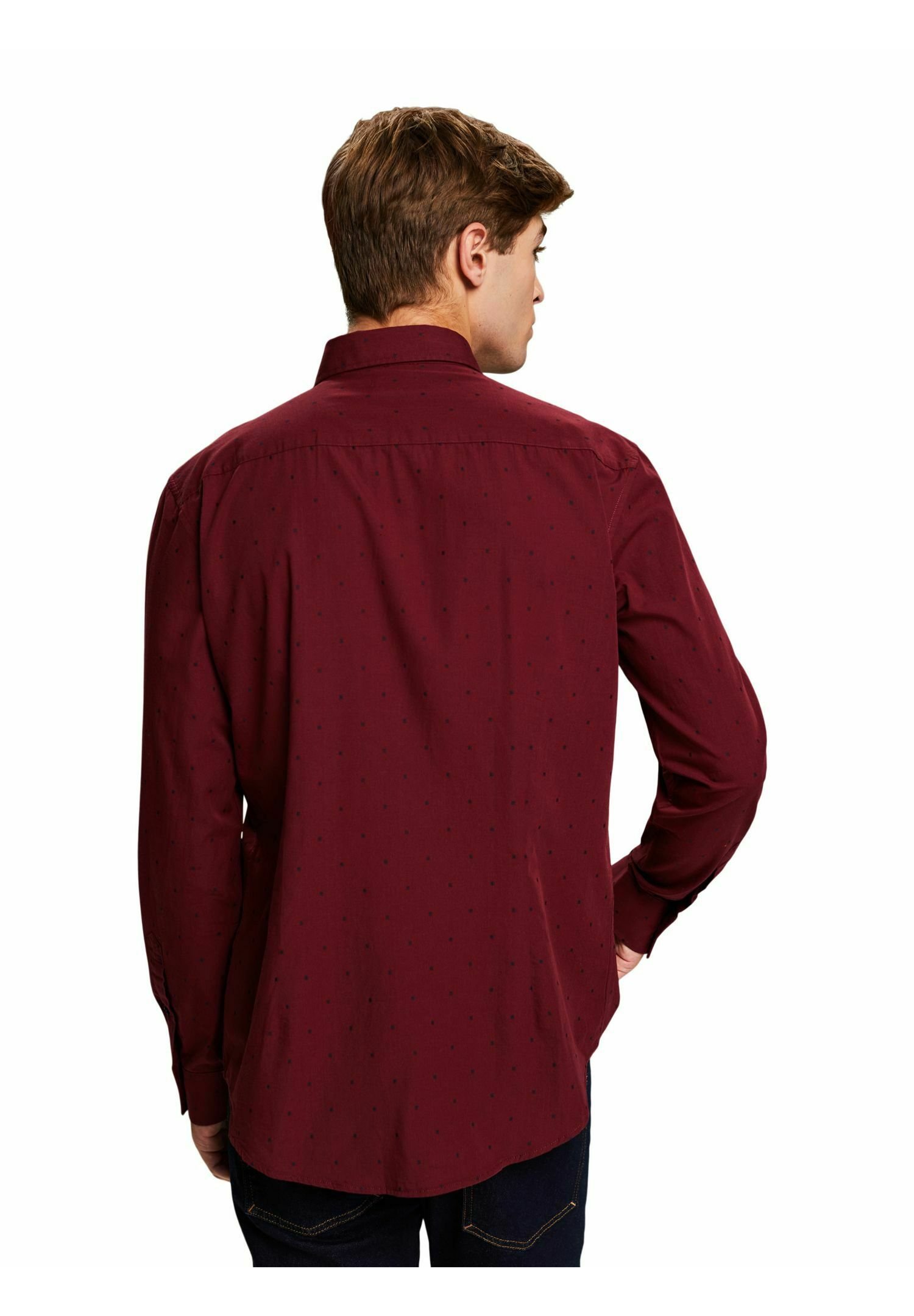 Esprit F SUS AOP ON PO - Shirt - garnet red/berry
