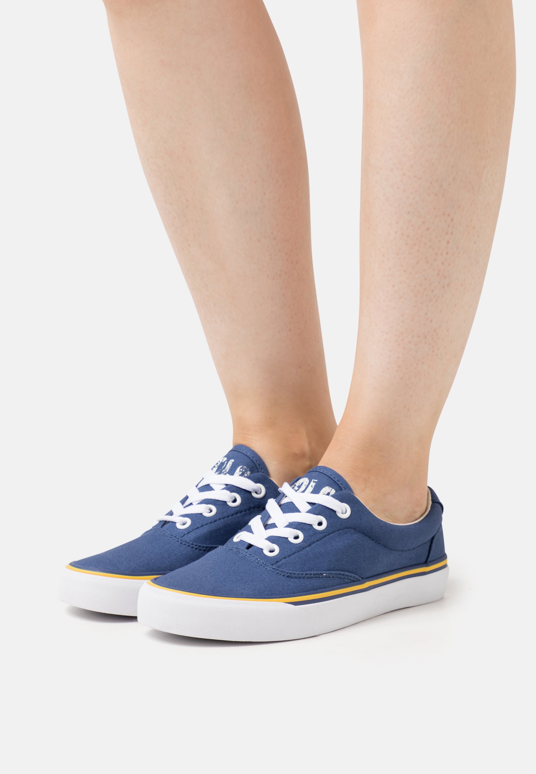 Polo Ralph Lauren KEATON TOP LACE - Trainers - navy/dark blue