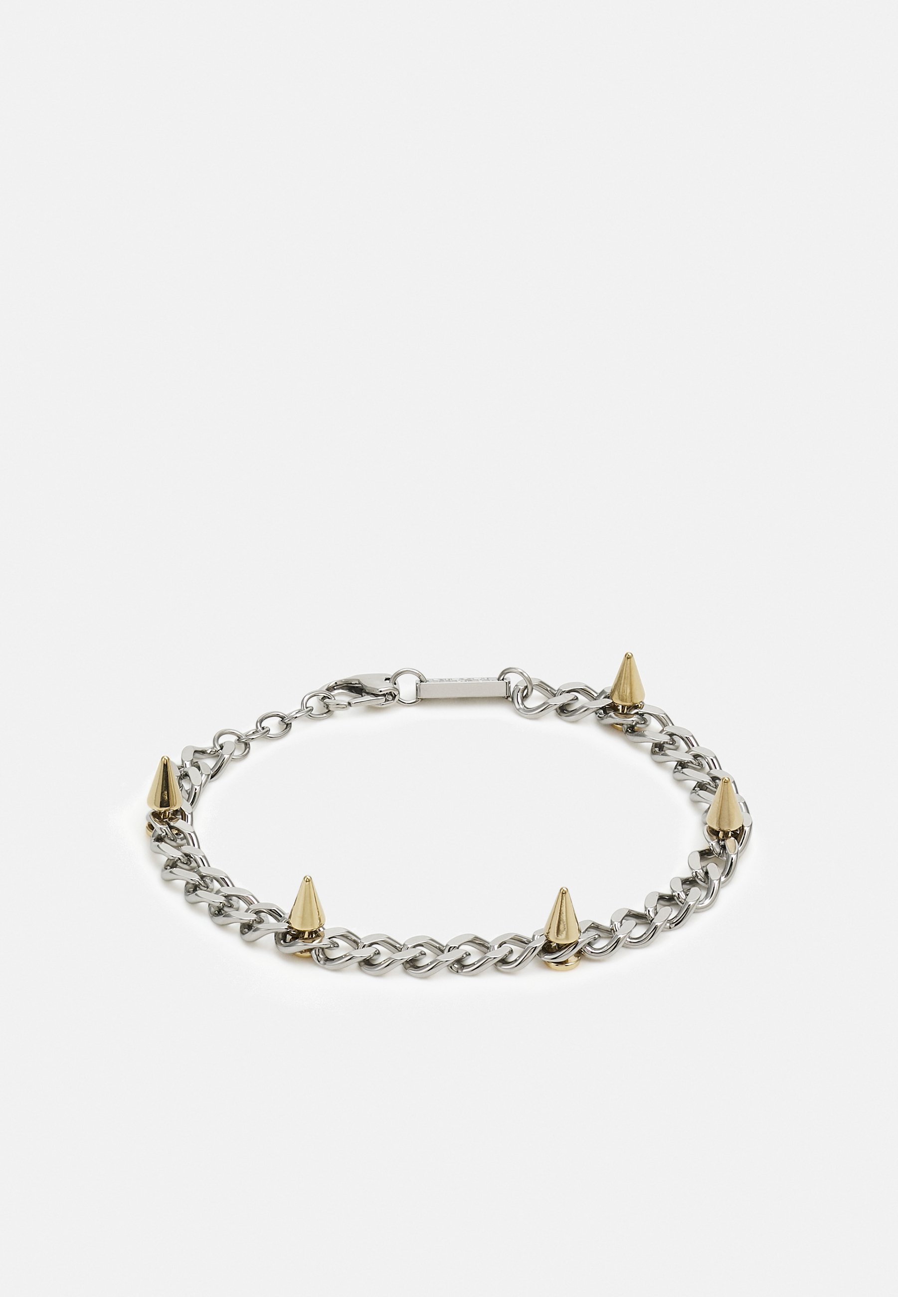 Diesel DIESEL STEEL STAINLESS STEEL BRACELET SILVER - Bracelet - silver-coloured/gold-coloured/silver-coloured