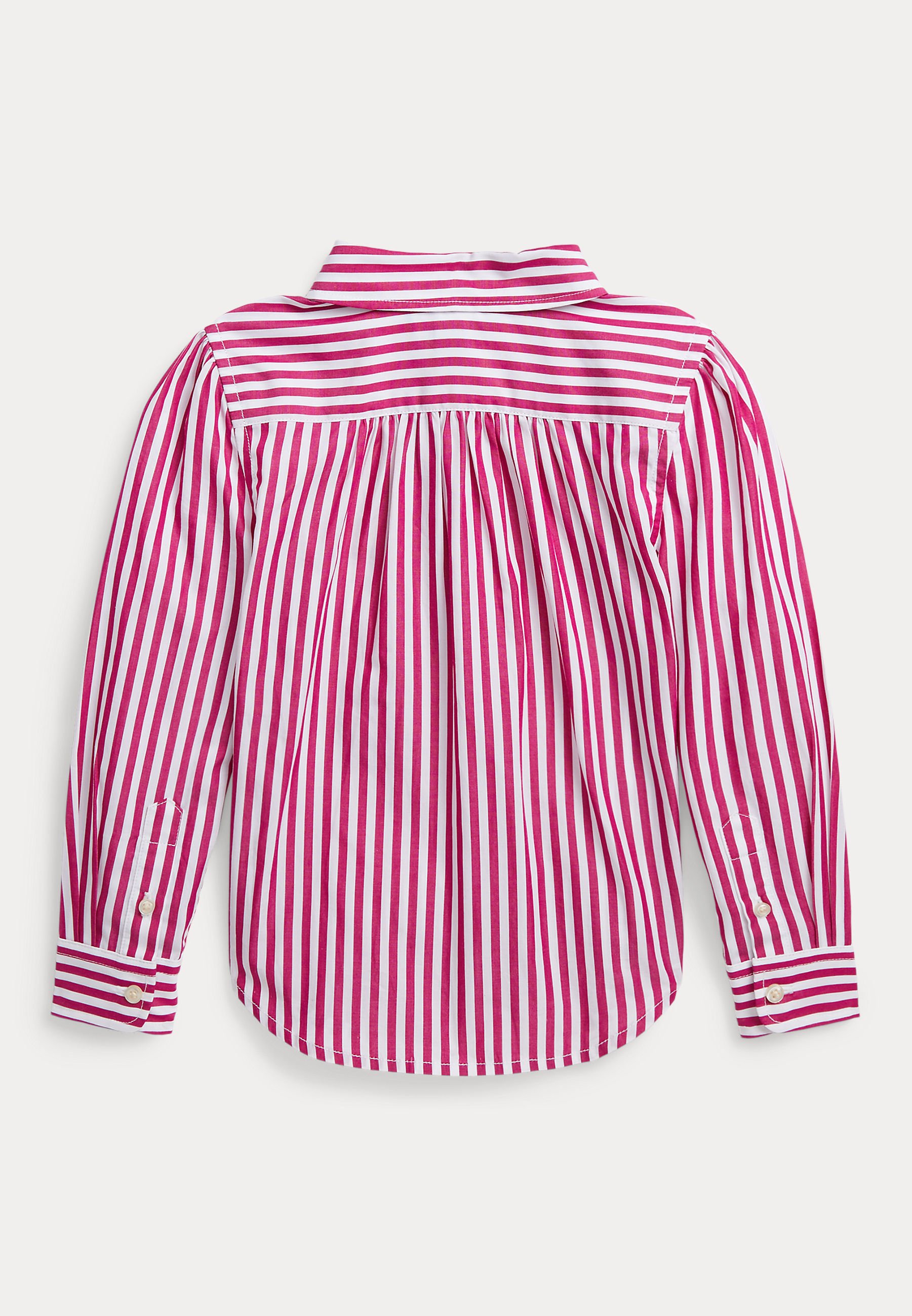 Polo Ralph Lauren FABIANA BUTTON FRONT SHIRT - Button-down blouse - preppy pink/white/pink