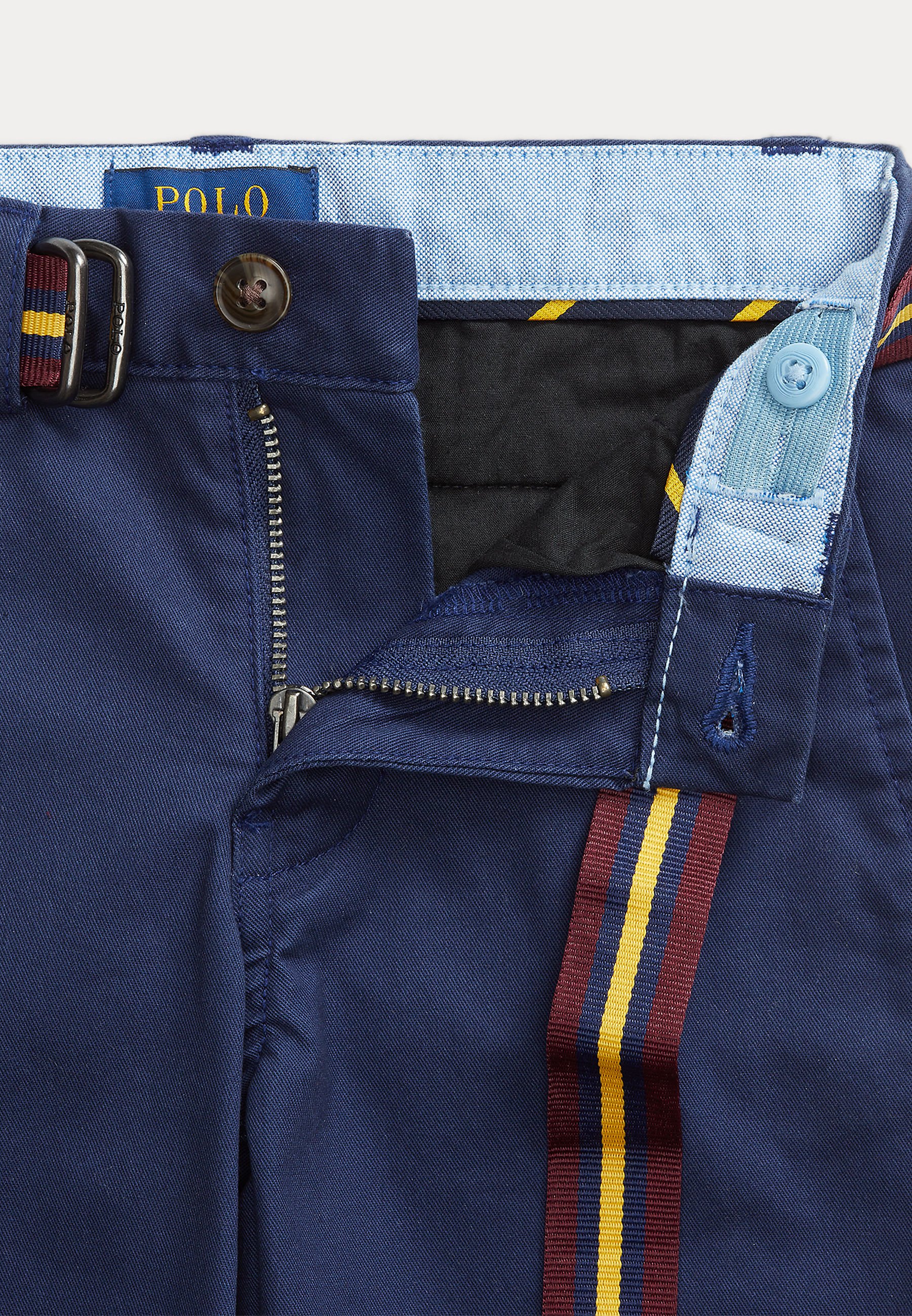 Polo Ralph Lauren BEDFORD PANTS FLAT FRONT - Trousers - newport navy/dark blue