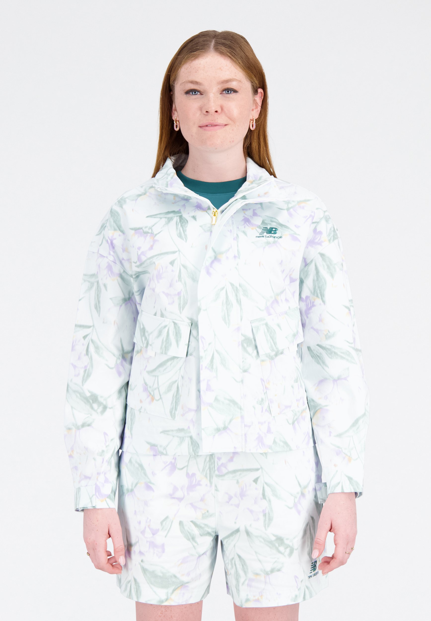 NB NB ESSENTIALS BLOOMY JACKET - Light jacket - print   pattern/multi-coloured