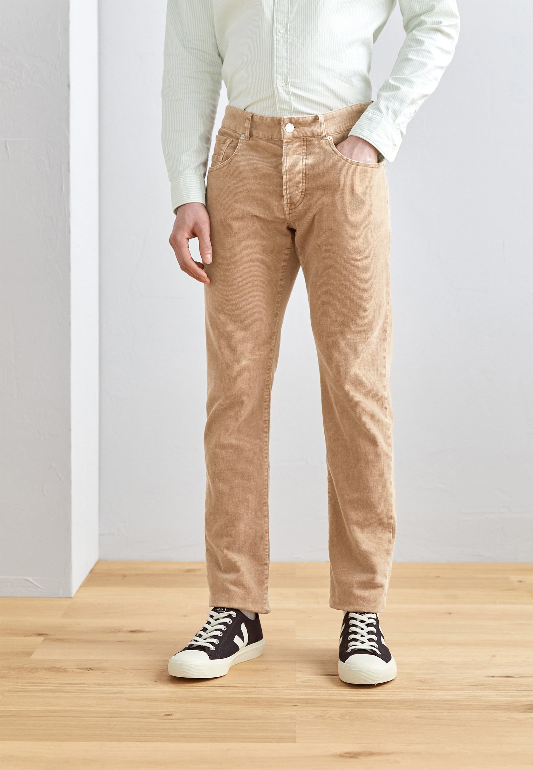 Scotch & Soda REGULAR SLIM RALSTON  - Trousers - camel