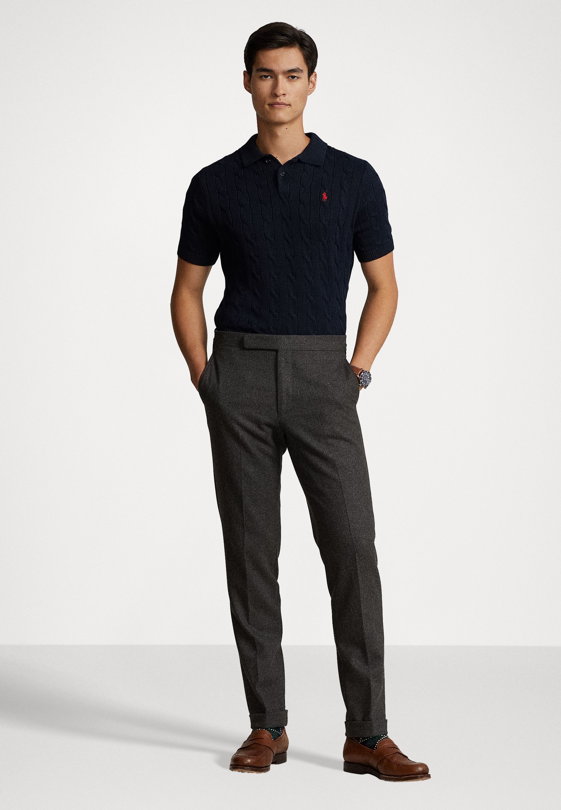 Polo Ralph Lauren SHORT SLEEVE - Polo shirt - hunter navy/dark blue