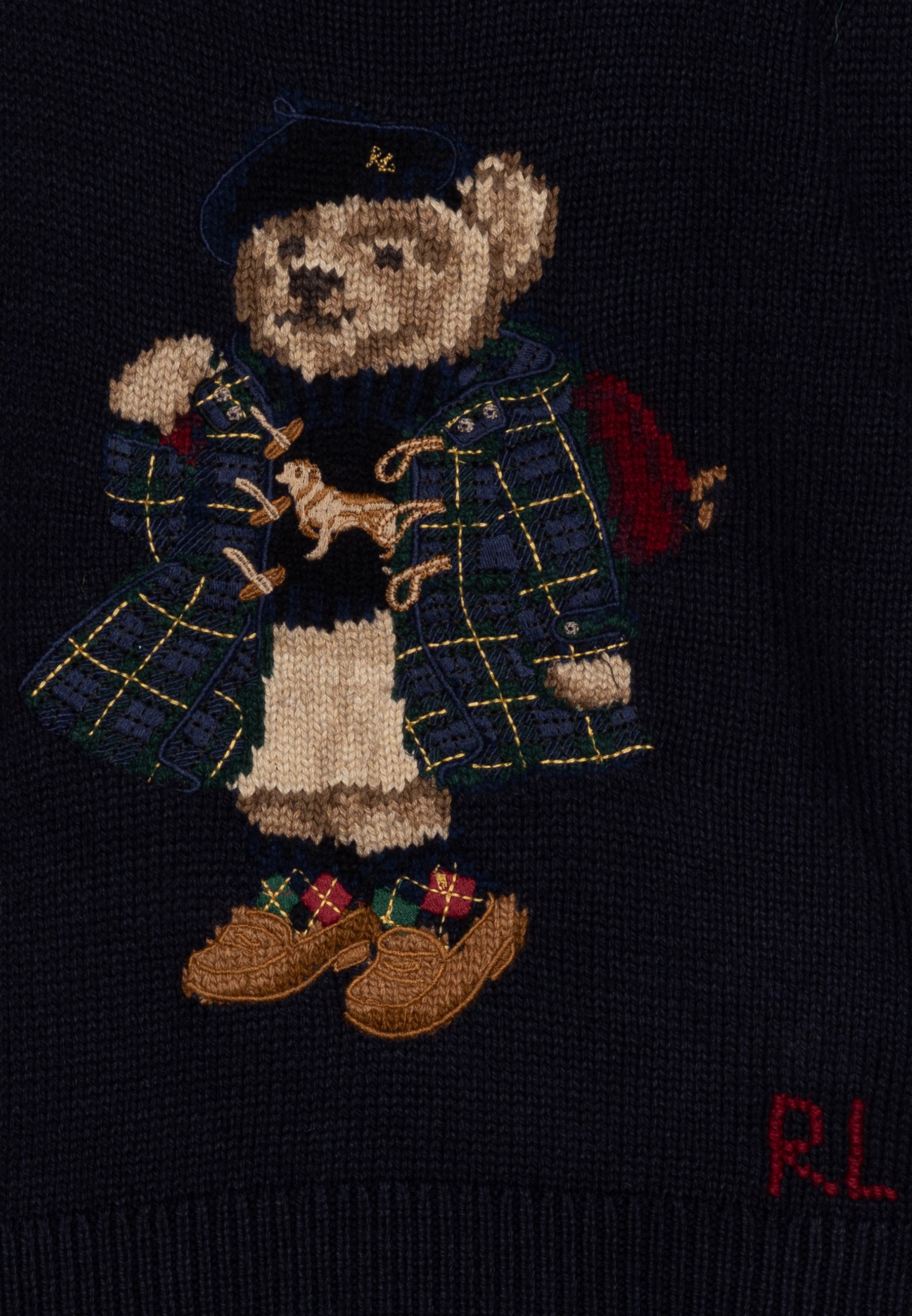 Polo Ralph Lauren BEAR  - Jumper - navy/blue