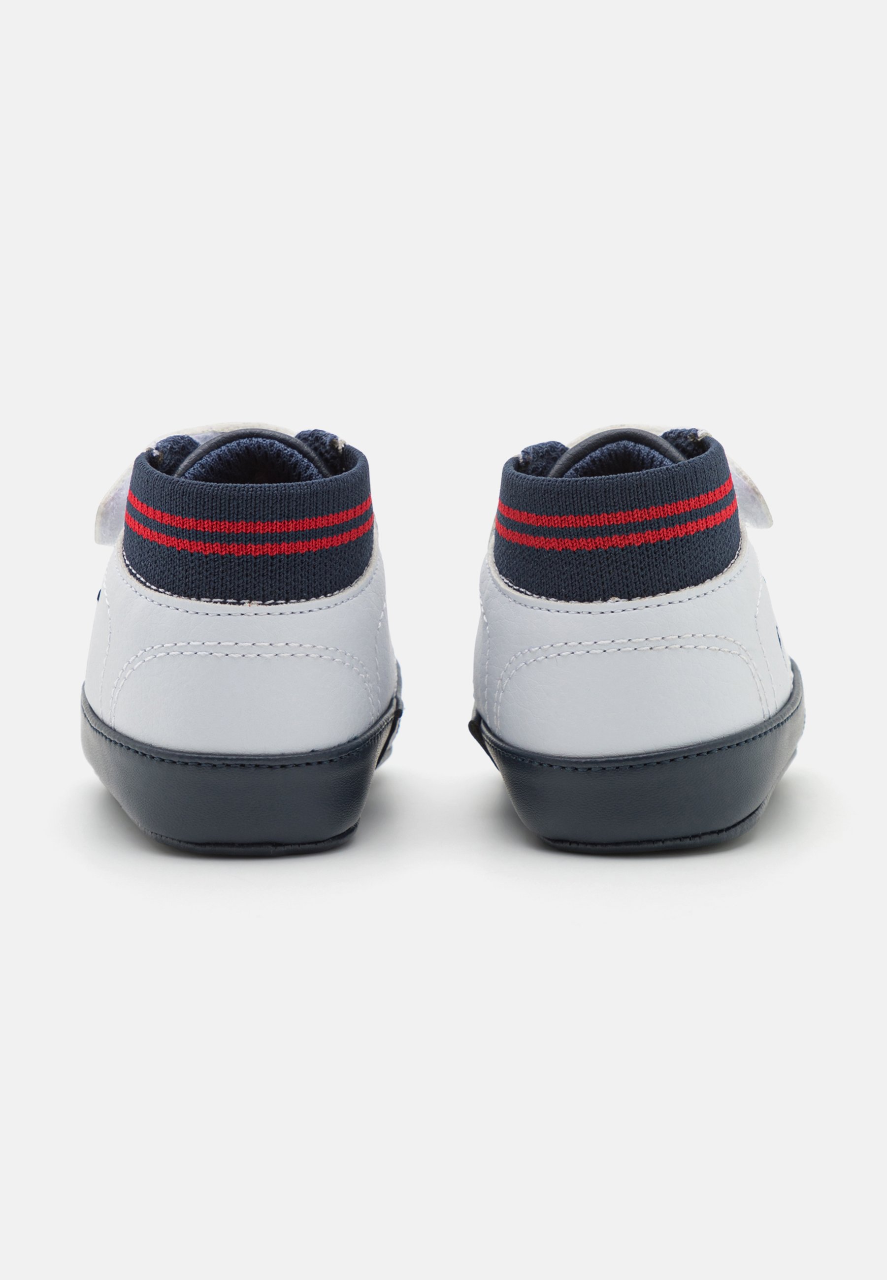 Polo Ralph Lauren THERON BOOT LAYETTE UNISEX - First shoes - white/navy/white