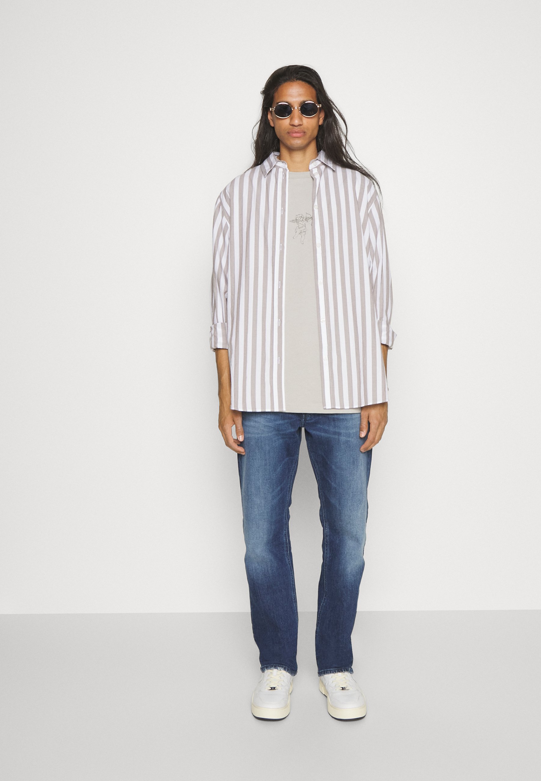 Diesel LARKEE-X - Straight leg jeans - 01/dark-blue denim