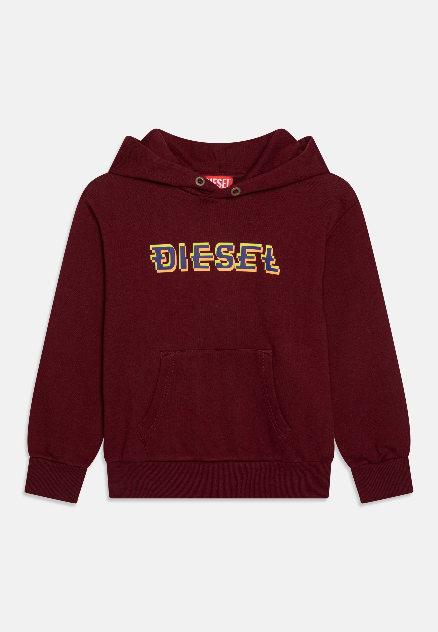 Diesel OVER UNISEX - Hoodie - windsor wine/red