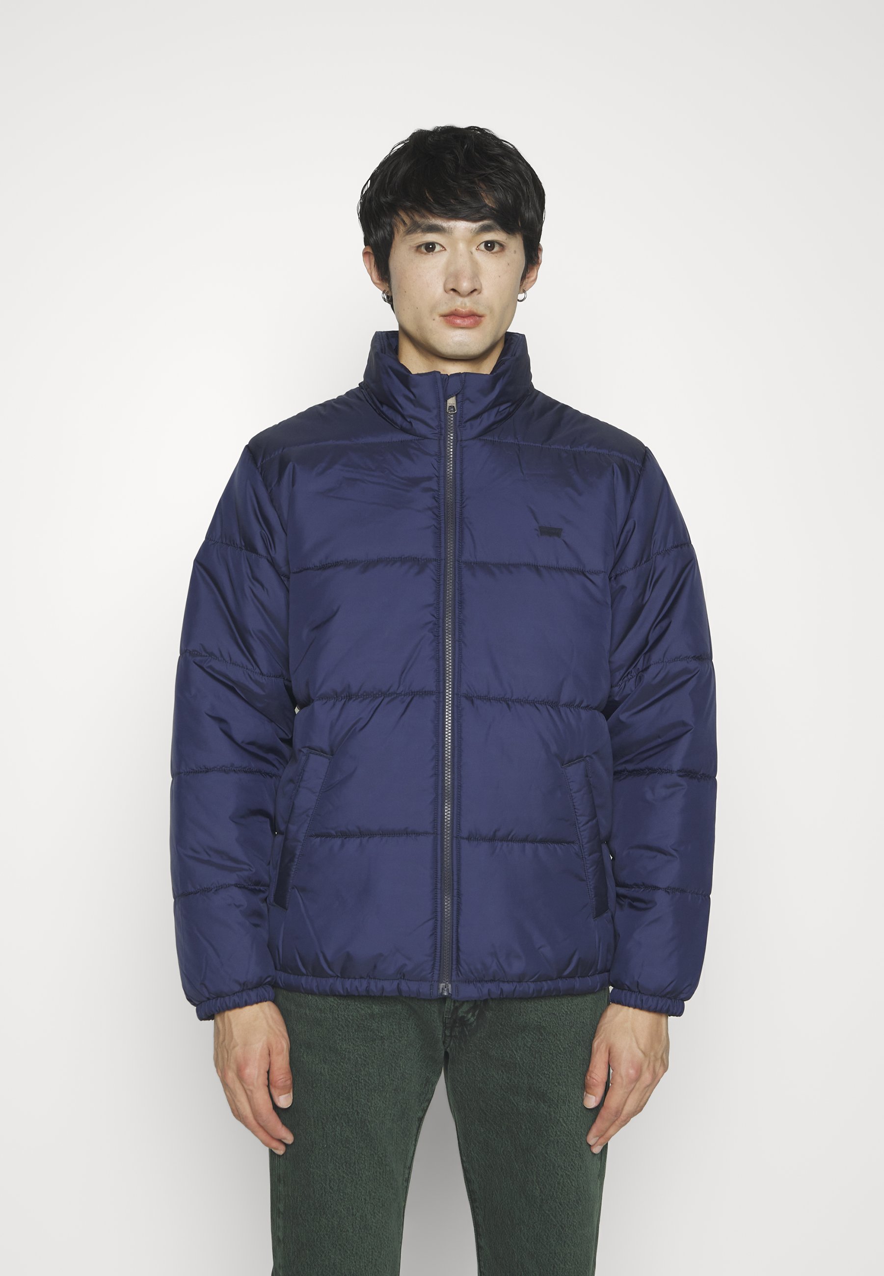 Levi's® SUNSET SHORT PUFFER - Winter jacket - peacoat/dark blue