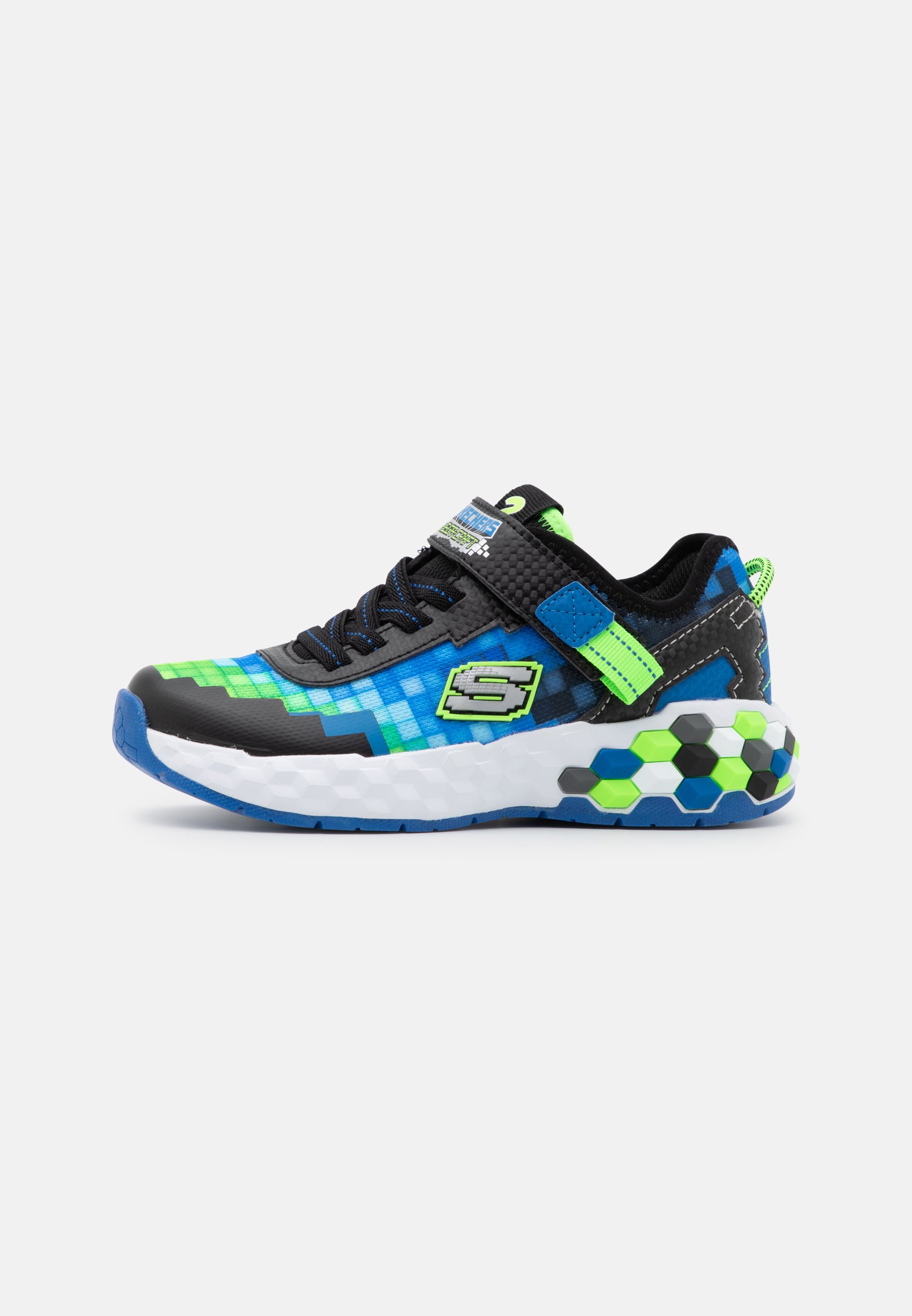 Skechers MEGA-CRAFT 2.0 - Trainers - black/blue/lime/black