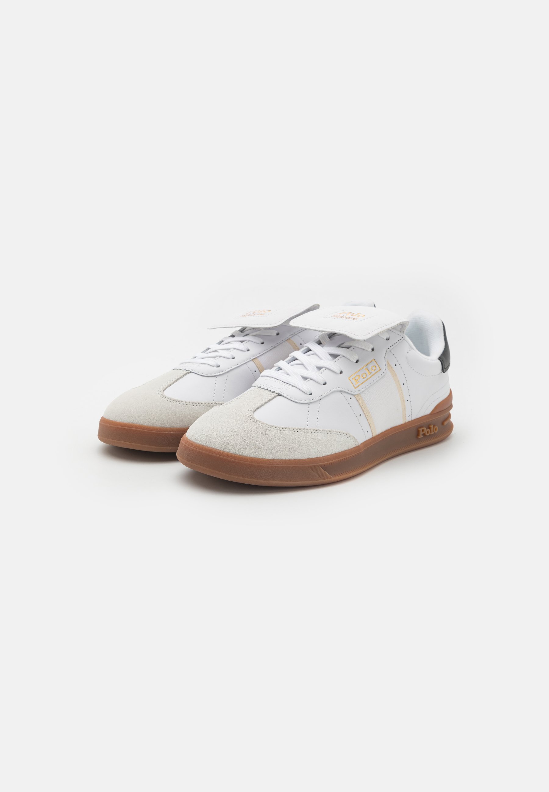Polo Ralph Lauren AREA LACE UNISEX - Trainers - white/black/off-white