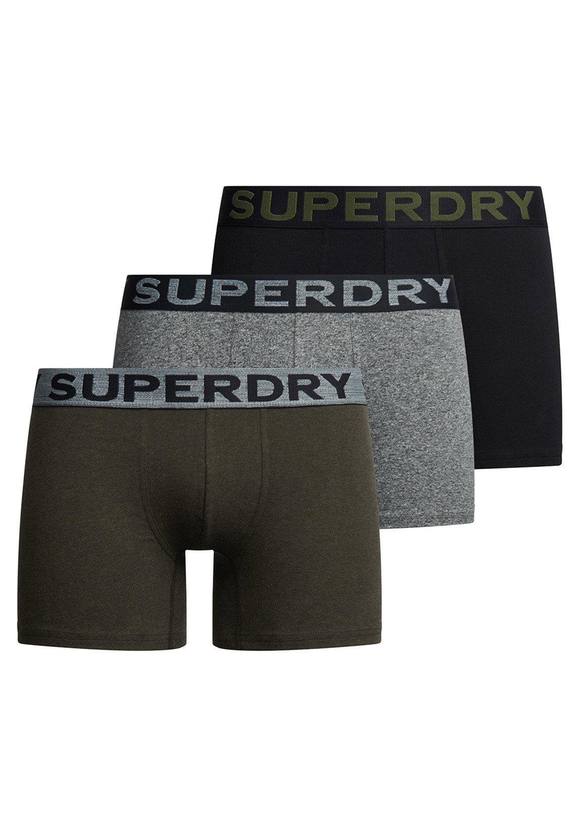 Superdry 3PACK - Pants - mehrfarbig/black