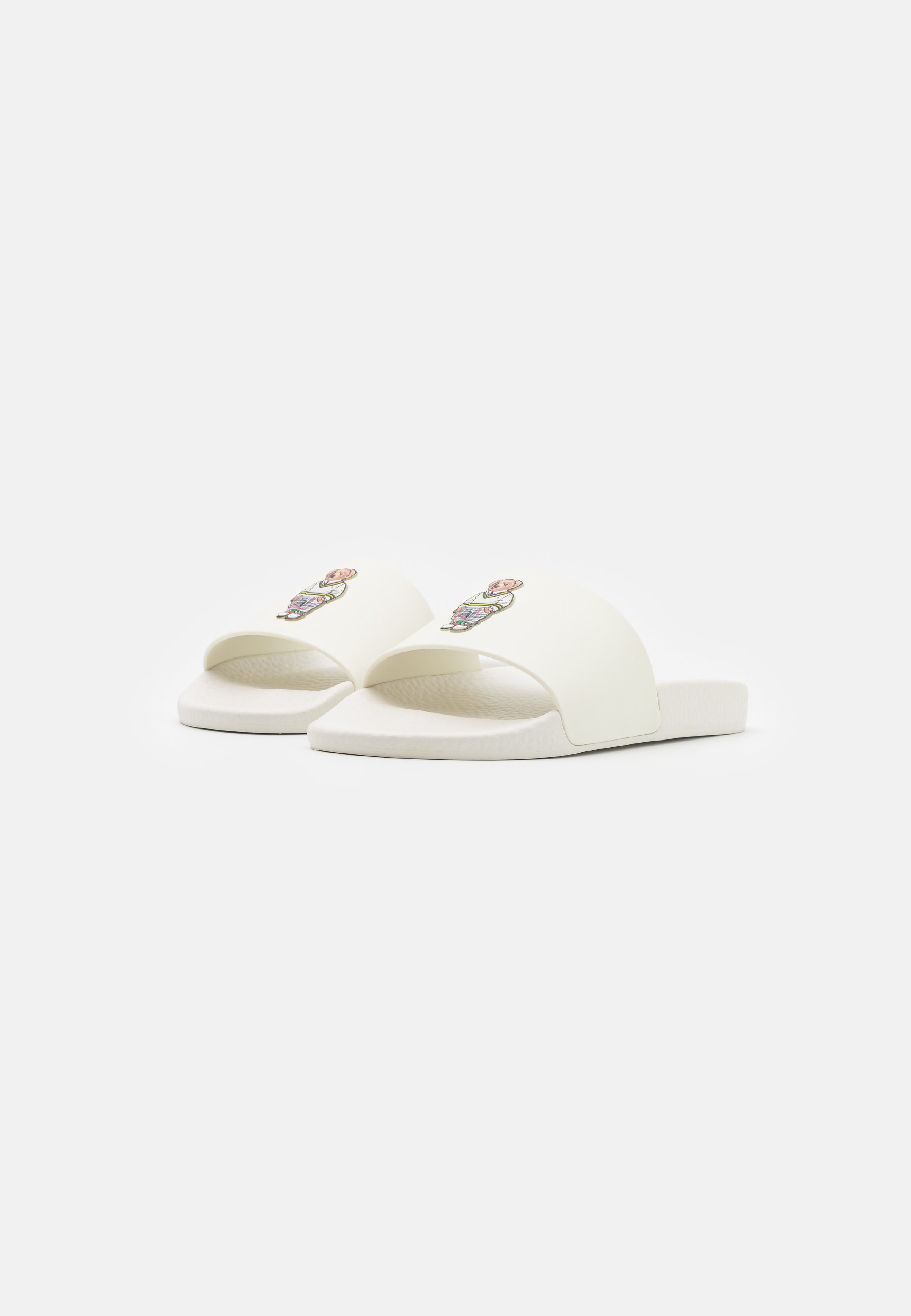 Polo Ralph Lauren POLO SLIDE UNISEX - Pool slides - white