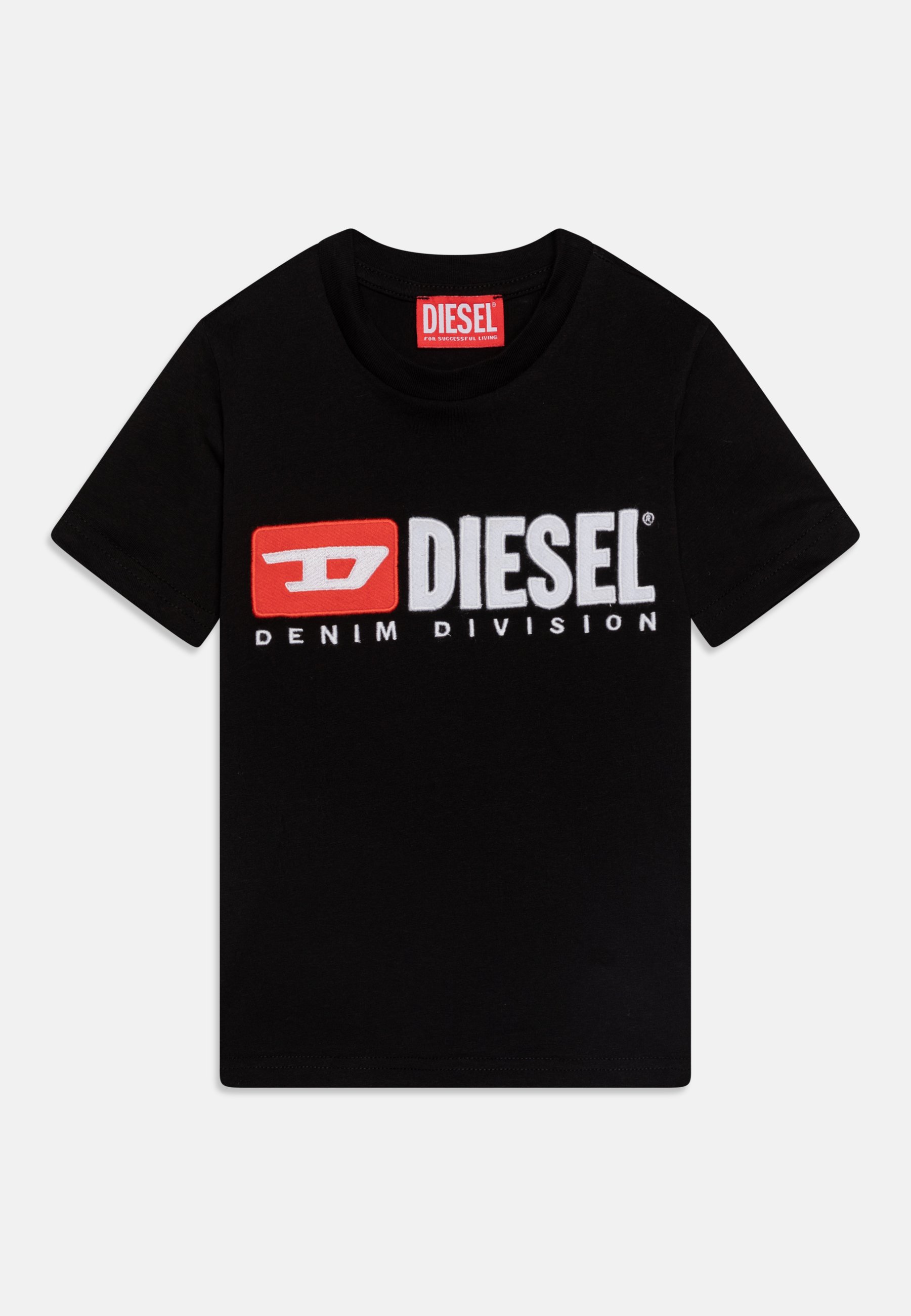 Diesel TDIEGODIVE UNISEX - Print T-shirt - nero/black