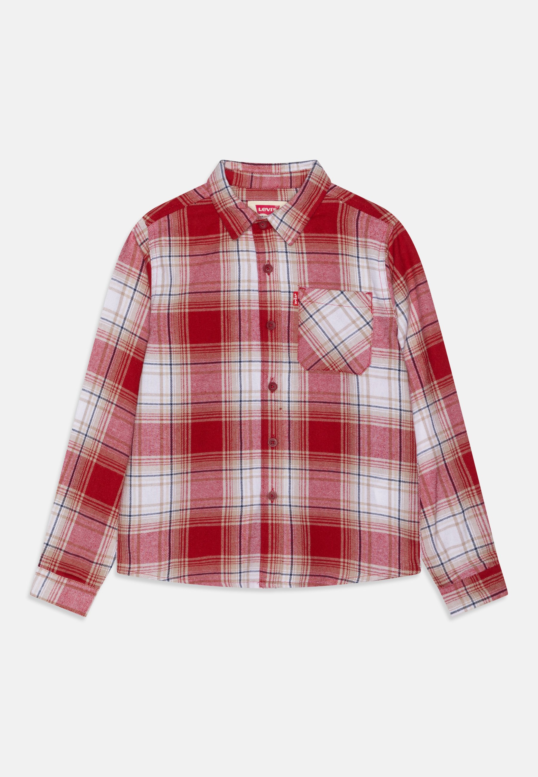 Levi's® ONE POCKET - Shirt - rhythmic red/red