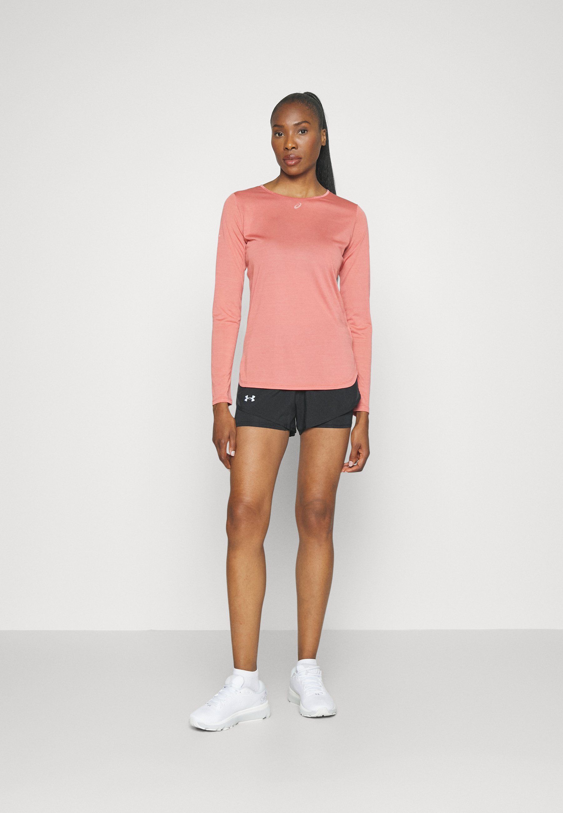 ASICS NAGINO RUN - Long sleeved top - light garnet/light red