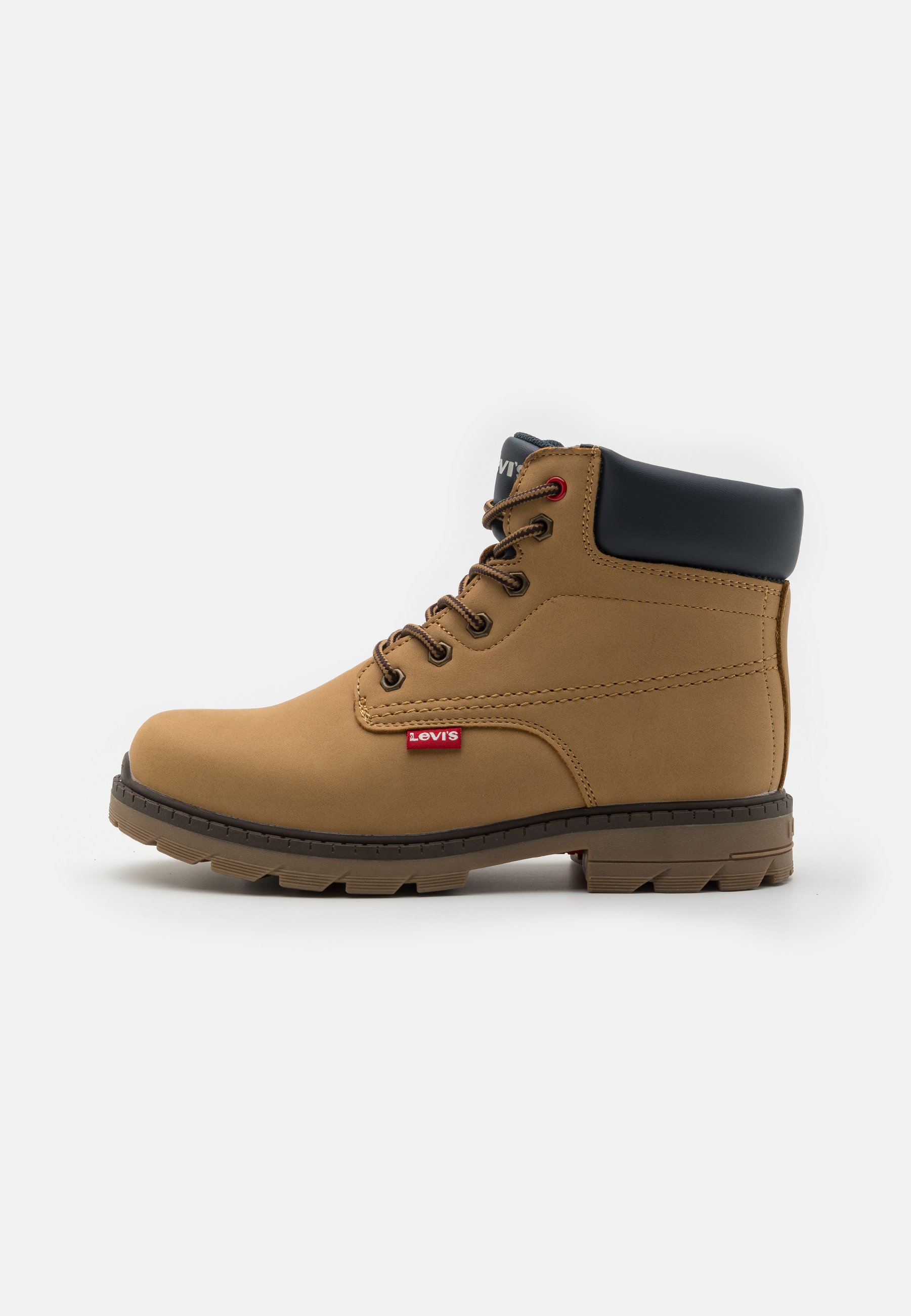 Levi's® NEW FORREST T UNISEX - Lace-up ankle boots - camel/navy/camel