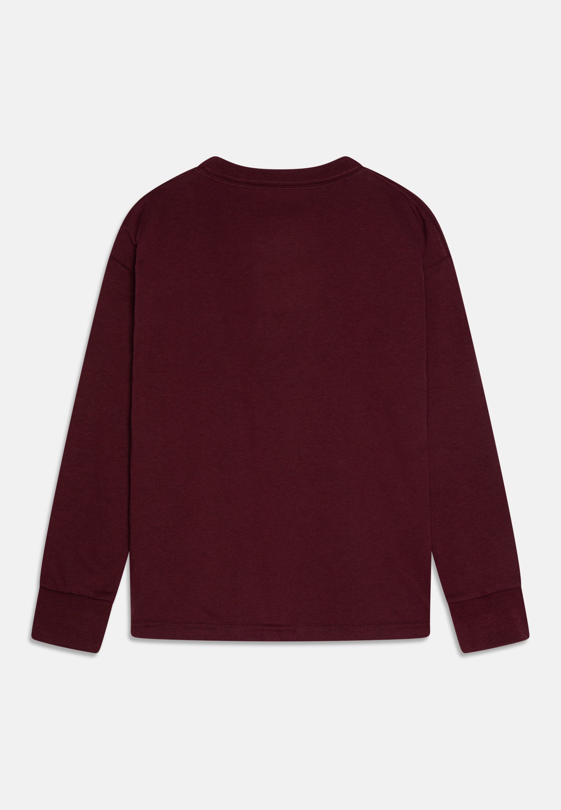 Converse HELIER UNISEX - Long sleeved top - deep bordeaux/bordeaux