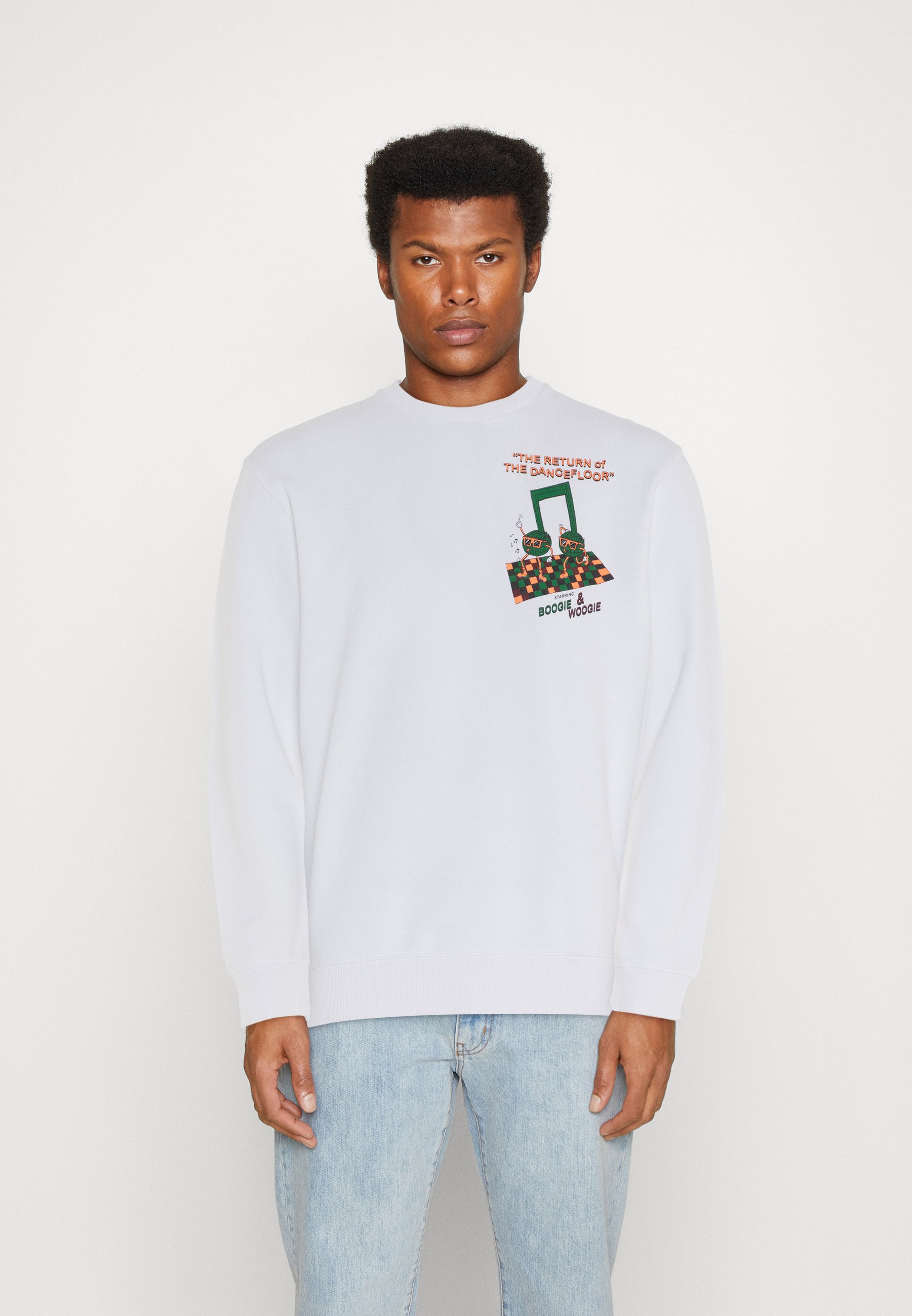 Scotch & Soda REGULAR FIT ARTWORK - Sweatshirt - white