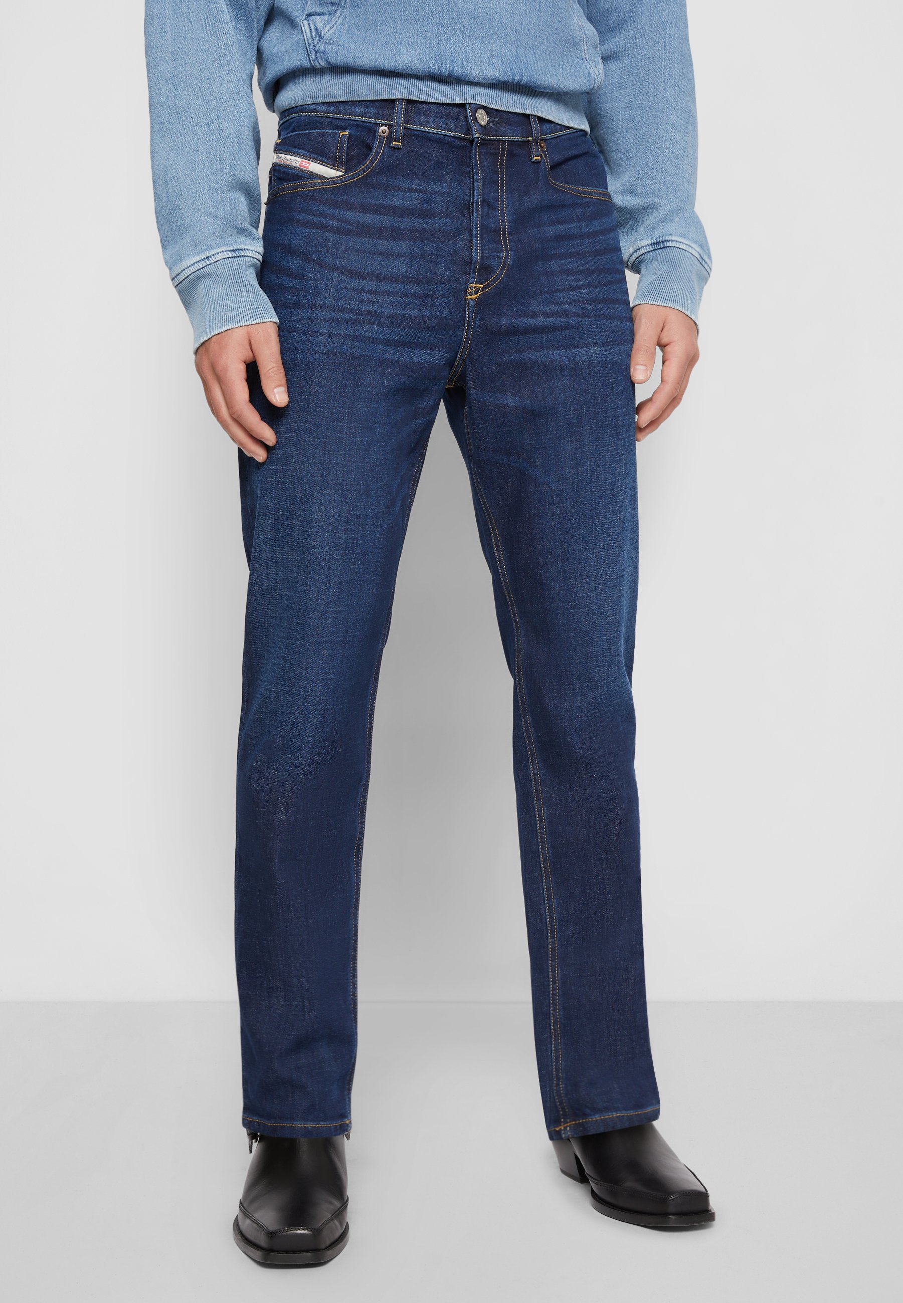 Diesel 2005 D-FINING - Jeans Tapered Fit - 09b90 01/dark-blue denim