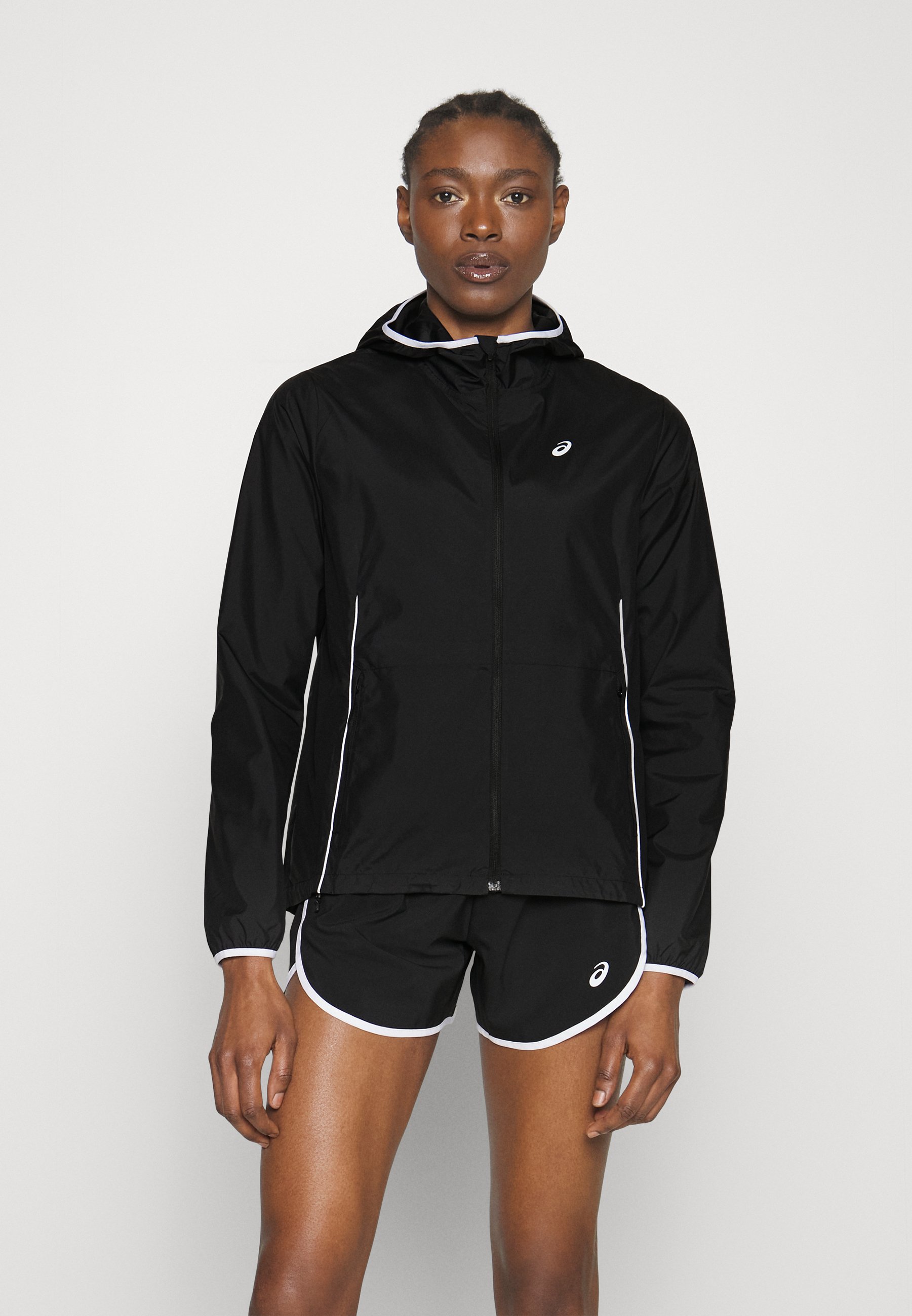 ASICS ICON LIGHT JACKET - Long sleeved top - performance black/black