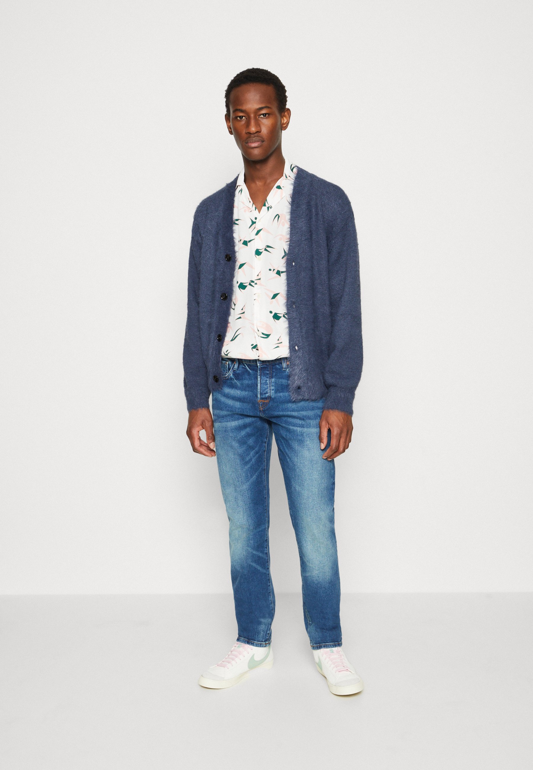 Scotch & Soda SKIM  - Jeans Skinny Fit - blauw breath/metallic blue