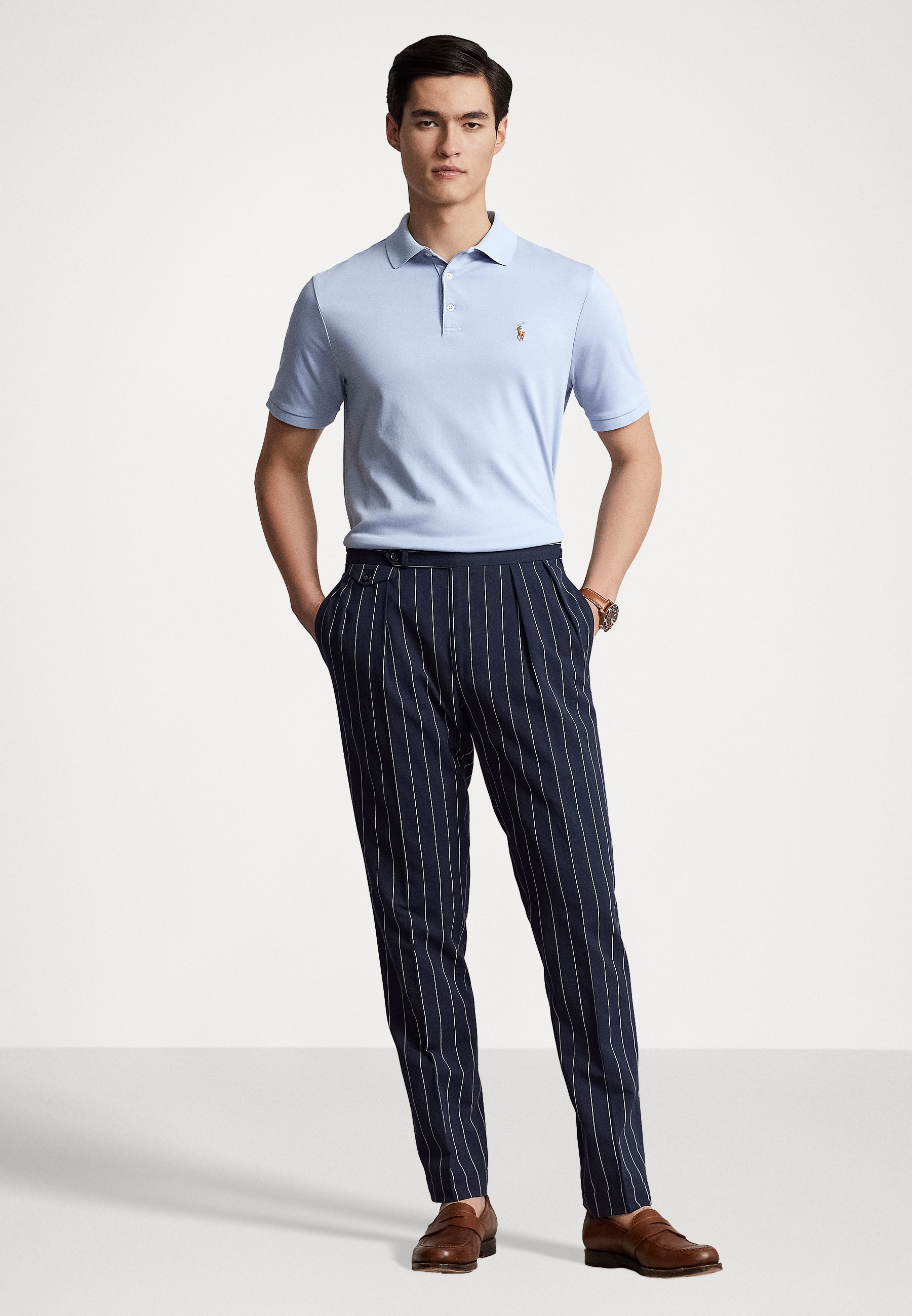 Polo Ralph Lauren SHORT SLEEVE - Polo shirt - estate blue/blue