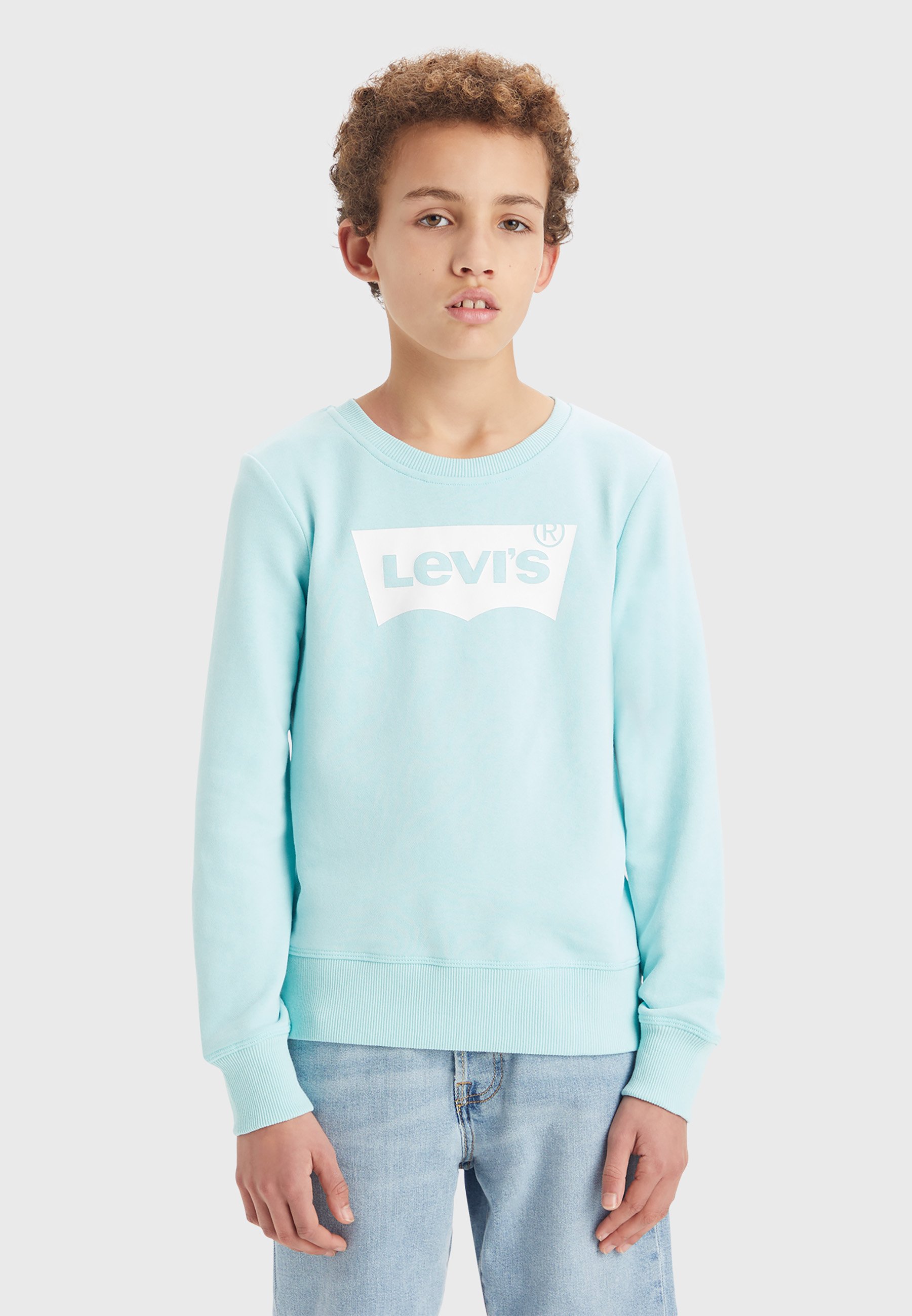 Levi's® BATWING - Sweatshirt - pastel turquoise/turquoise