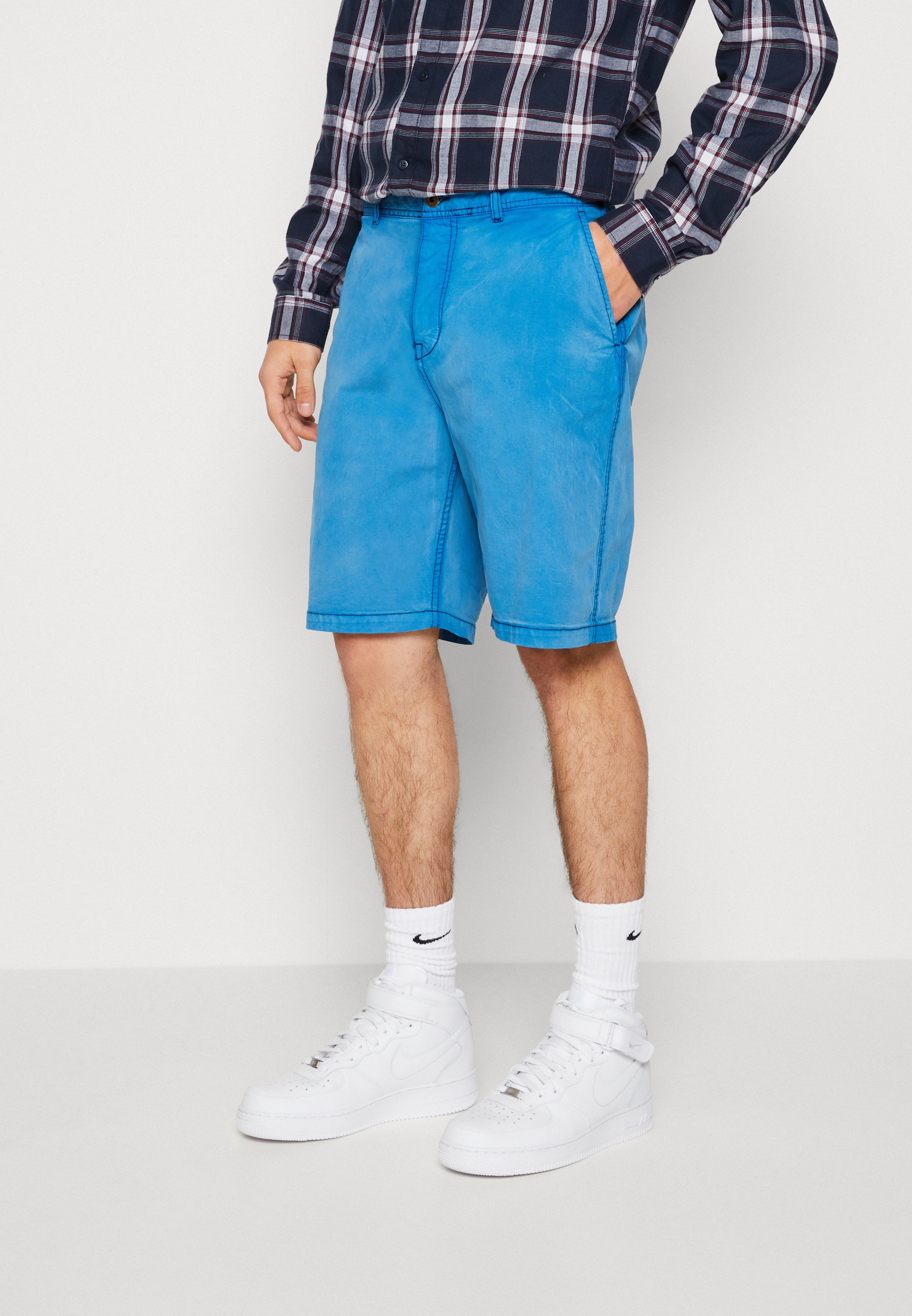 Scotch & Soda FAVE - Shorts - riviera blue melange/blue