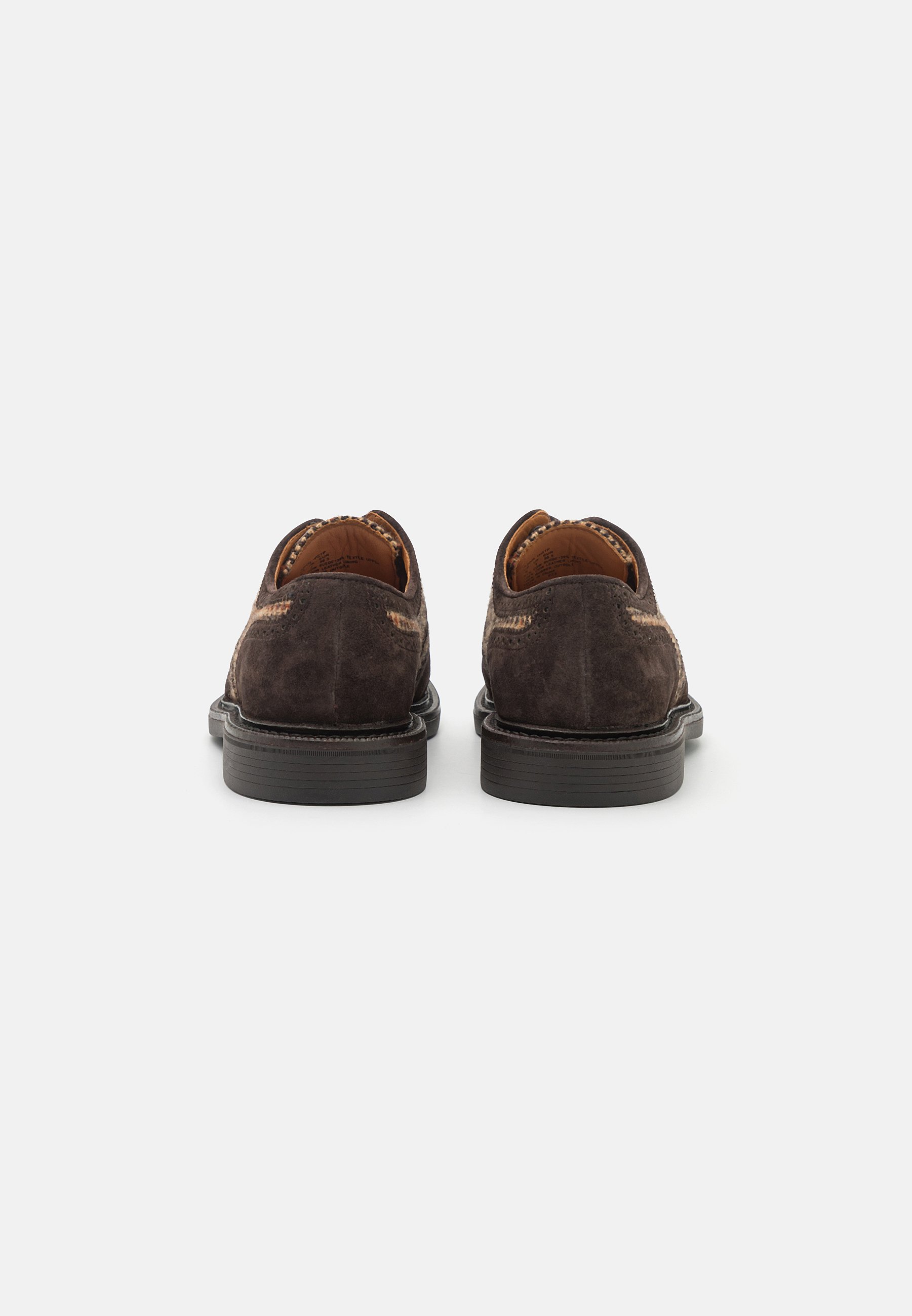 Polo Ralph Lauren FLATS OXFORD - Lace-ups - brown