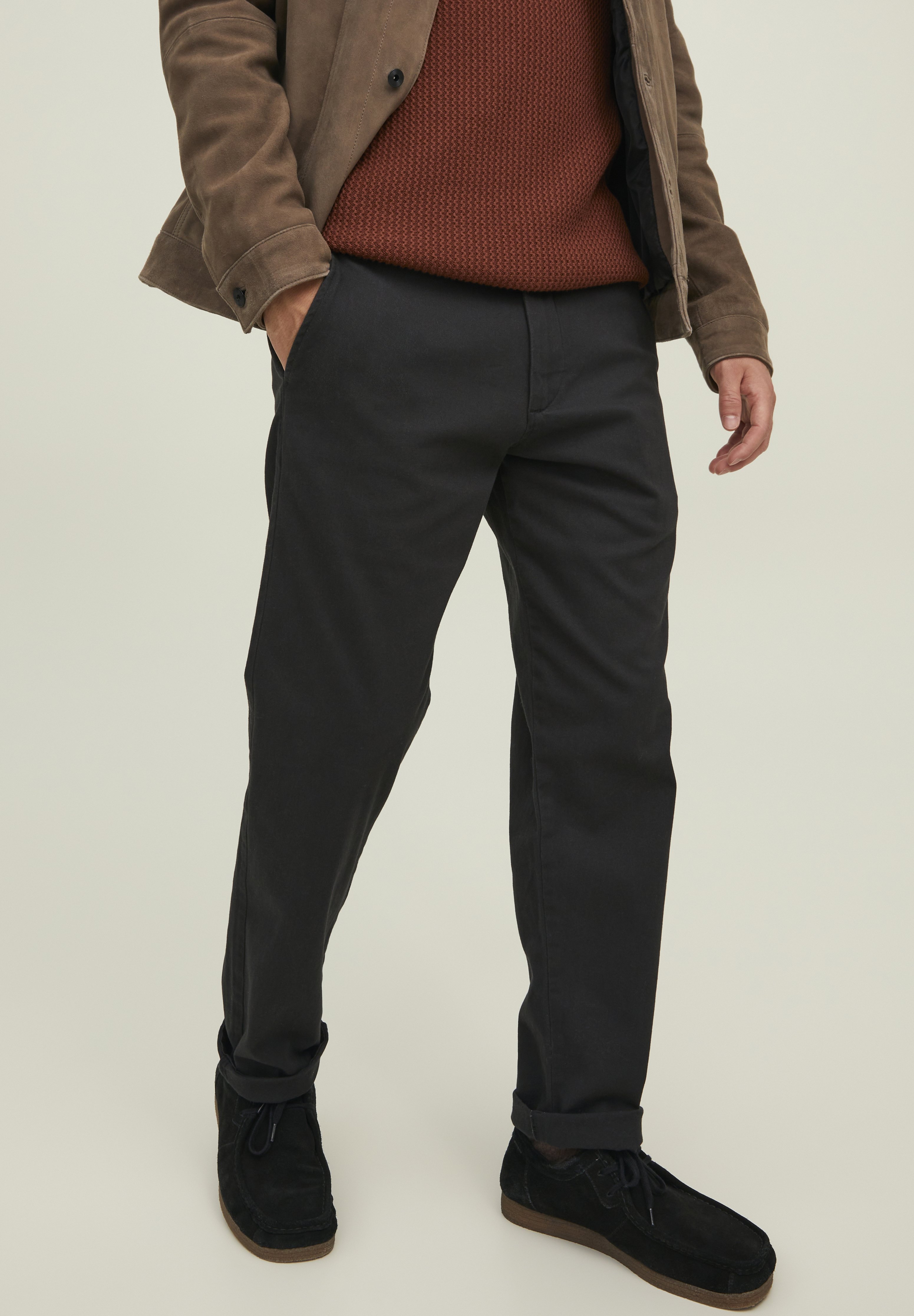 Jack &Jones KANE DAVE AKM - Chinos - black