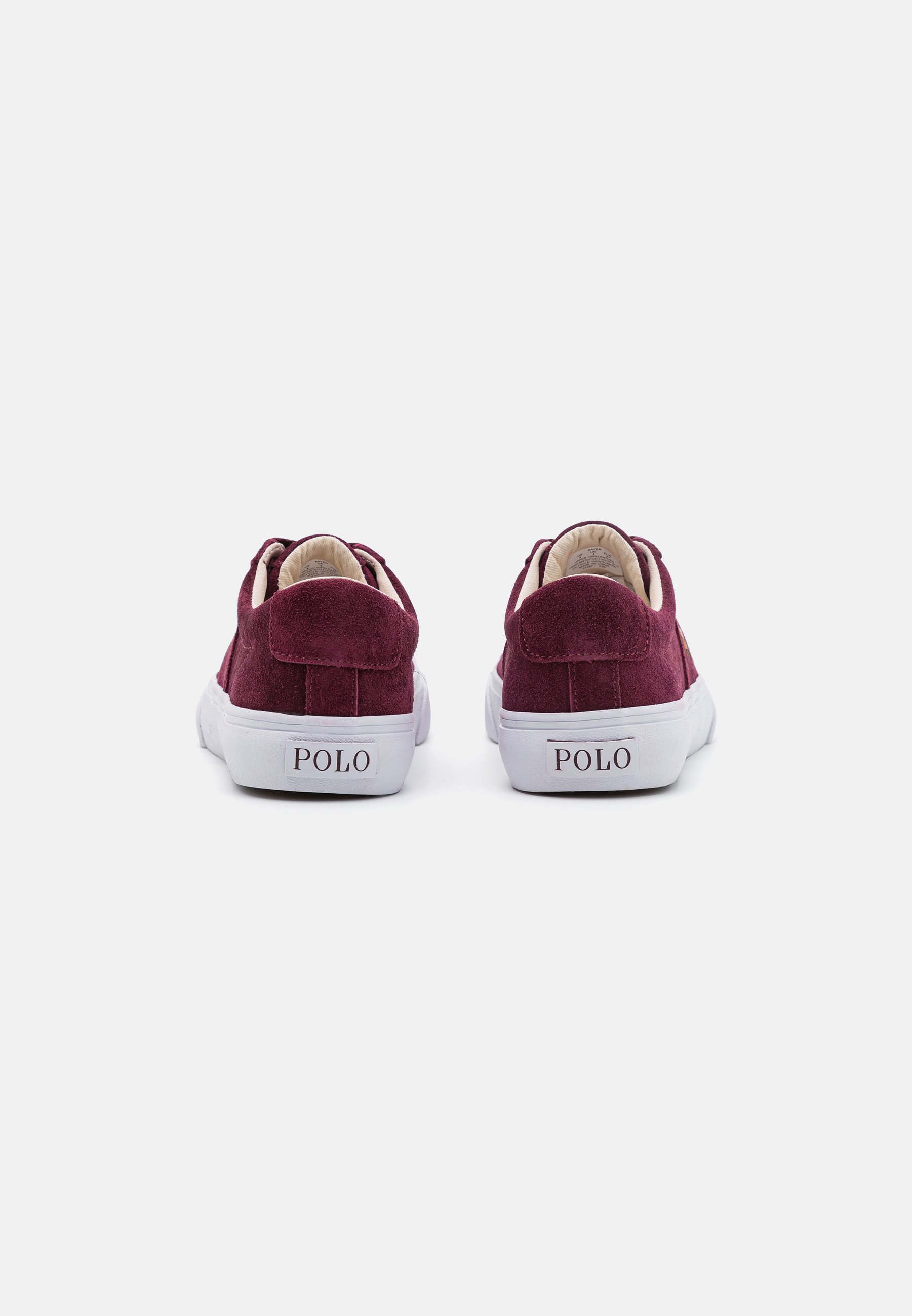 Polo Ralph Lauren SAYER LACE UNISEX - Trainers - rich ruby/bordeaux