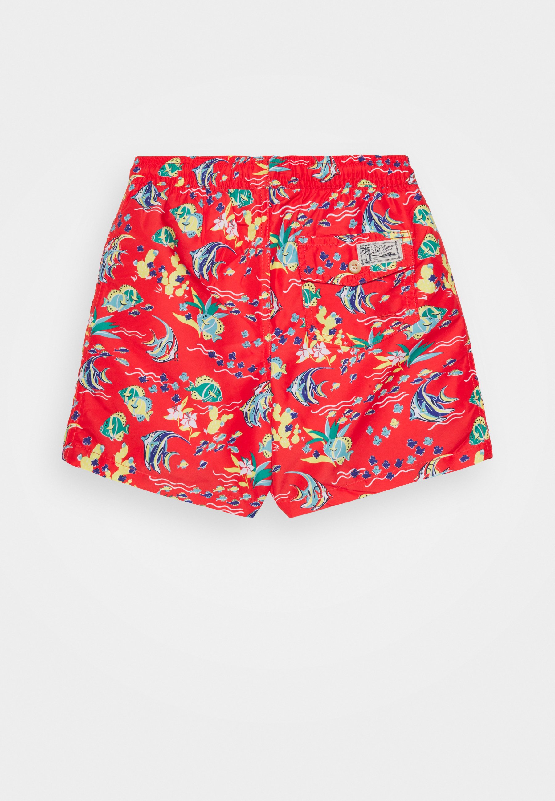 Polo Ralph Lauren TRAVELER SWIMWEAR TRUNK - Swimming shorts - coral reef/red