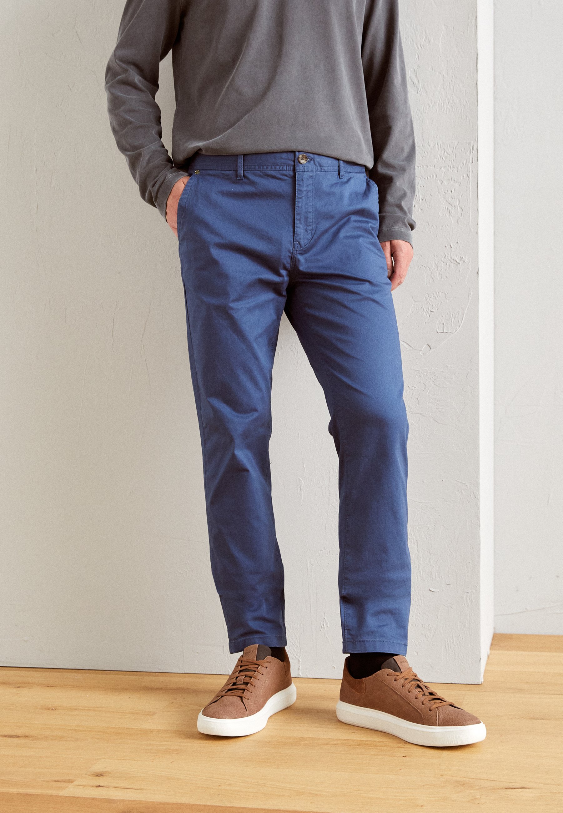 Scotch & Soda ESSENTIALS STUART  - Chinos - storm blue/blue